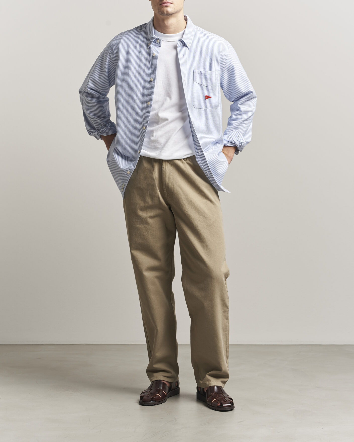 Homme | Pantalons | Forét | Clay Twill Pants Khaki