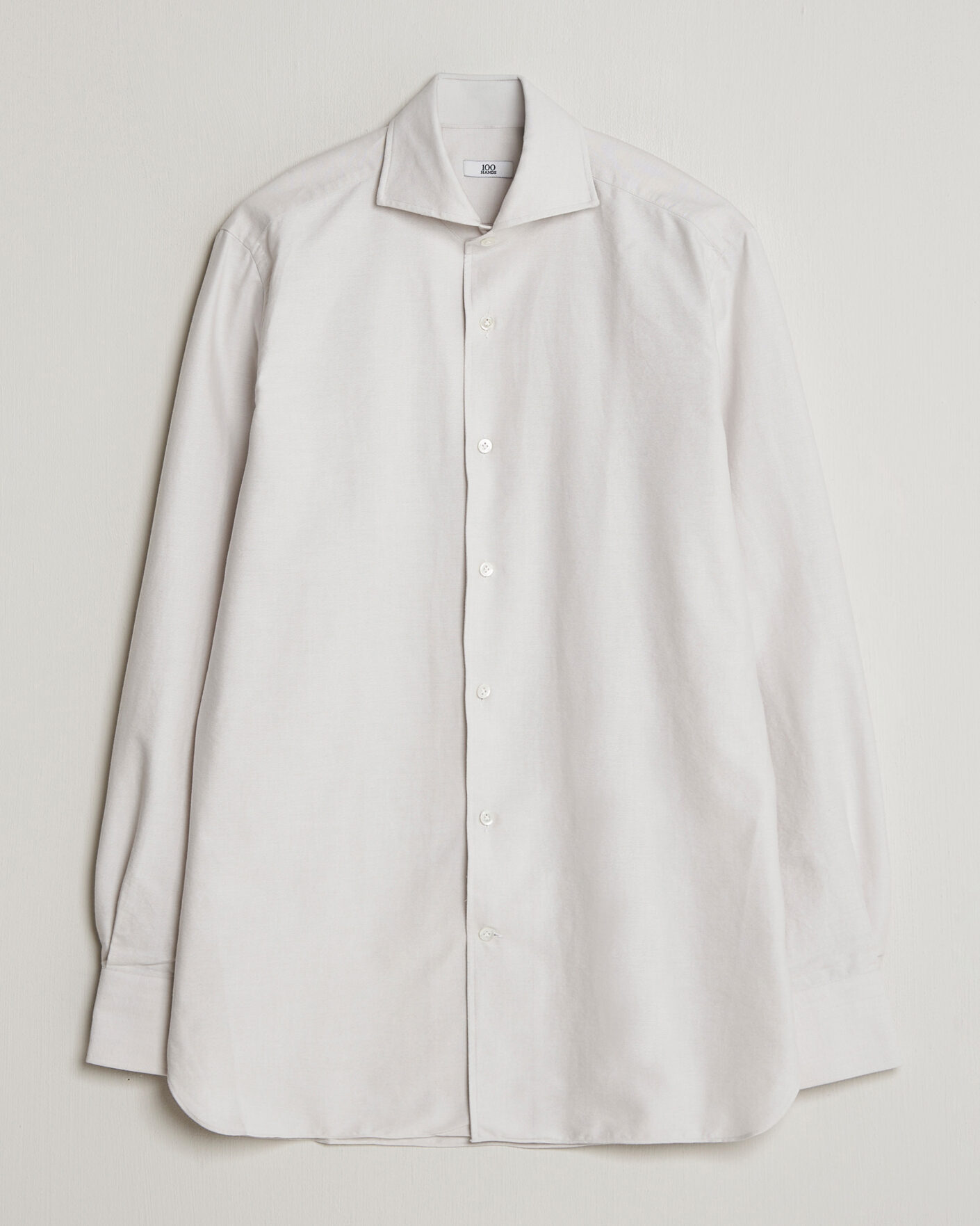 Homme | Chemises | 100Hands | Washed Oxford Shirt Grey