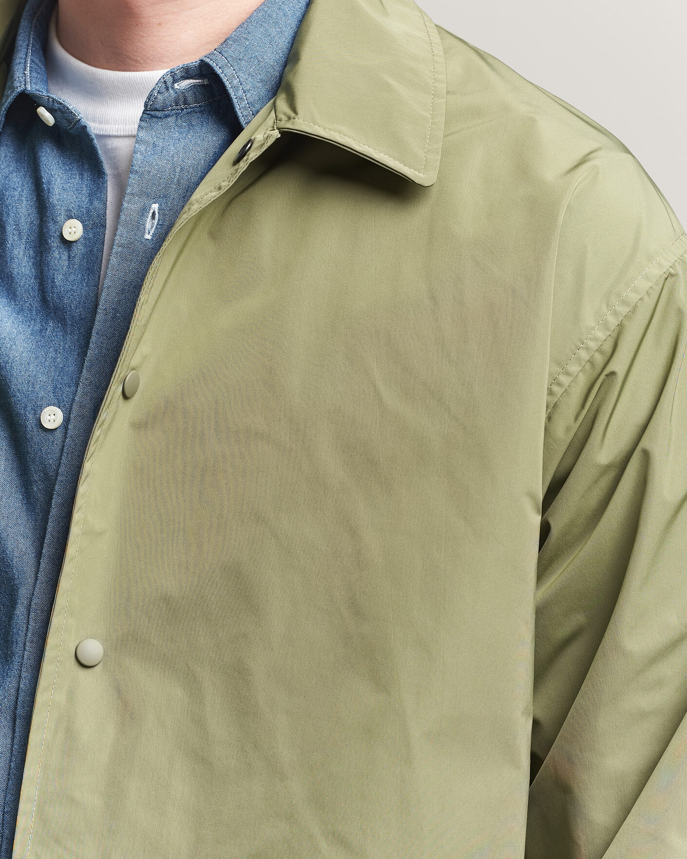 Homme | Manteaux Et Vestes | Aspesi | Pollard Varsity Jacket Olive