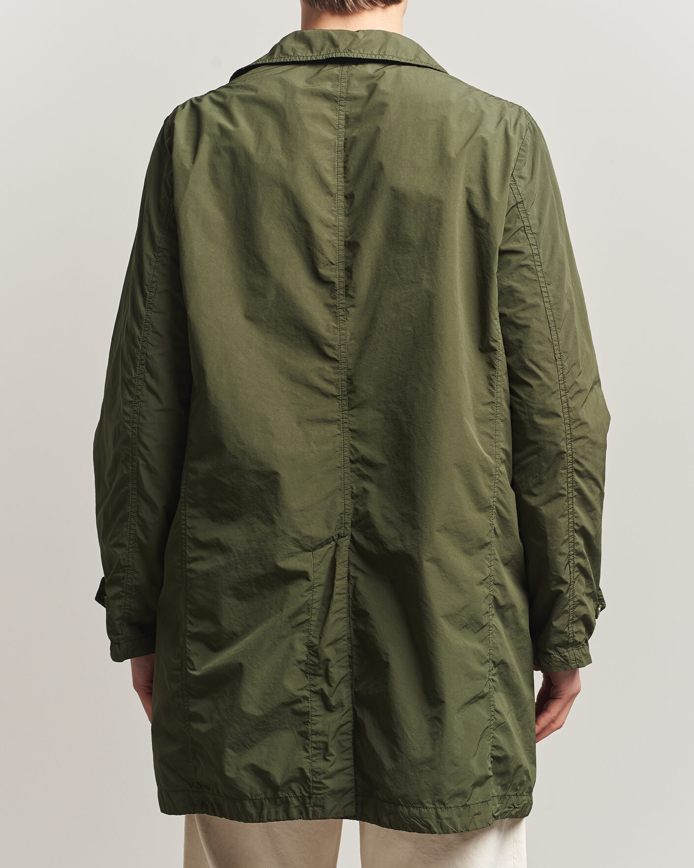 Homme | Manteaux Et Vestes | Aspesi | Garment Dyed Lemon Coat Military