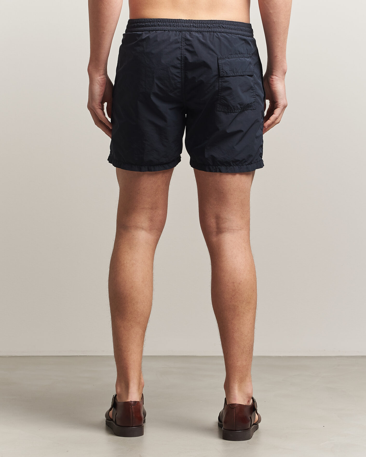 Homme | Maillots De Bain | Aspesi | Caprese Nylon Swim Trunks Navy