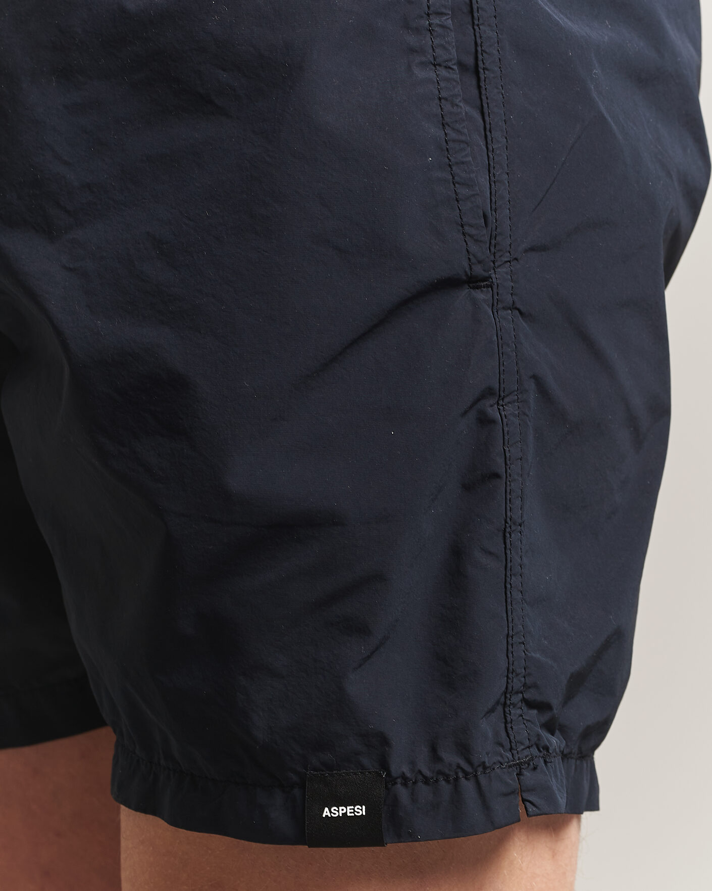 Homme | Maillots De Bain | Aspesi | Caprese Nylon Swim Trunks Navy