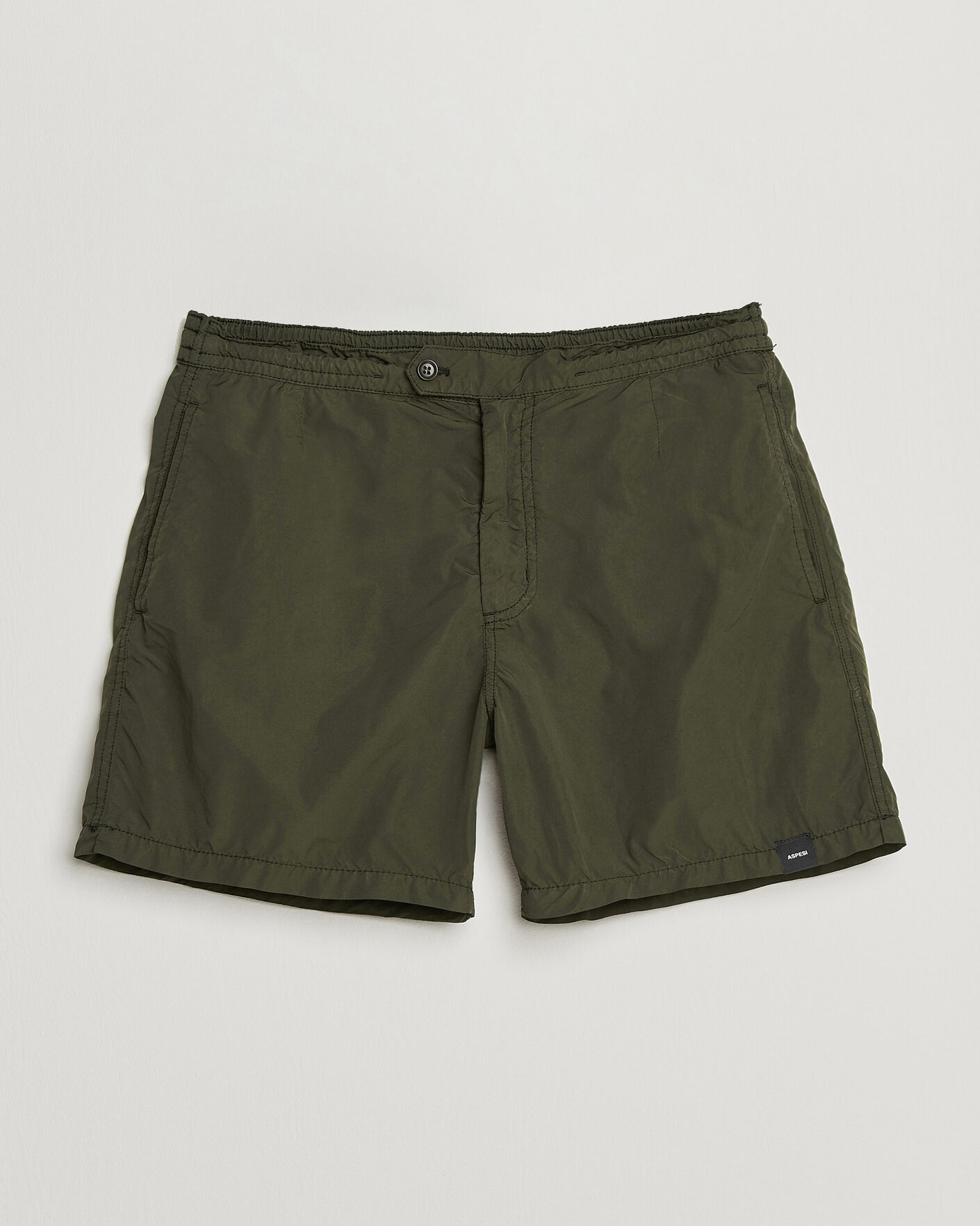 Homme | Maillots De Bain | Aspesi | Caprese Nylon Swim Trunks Military