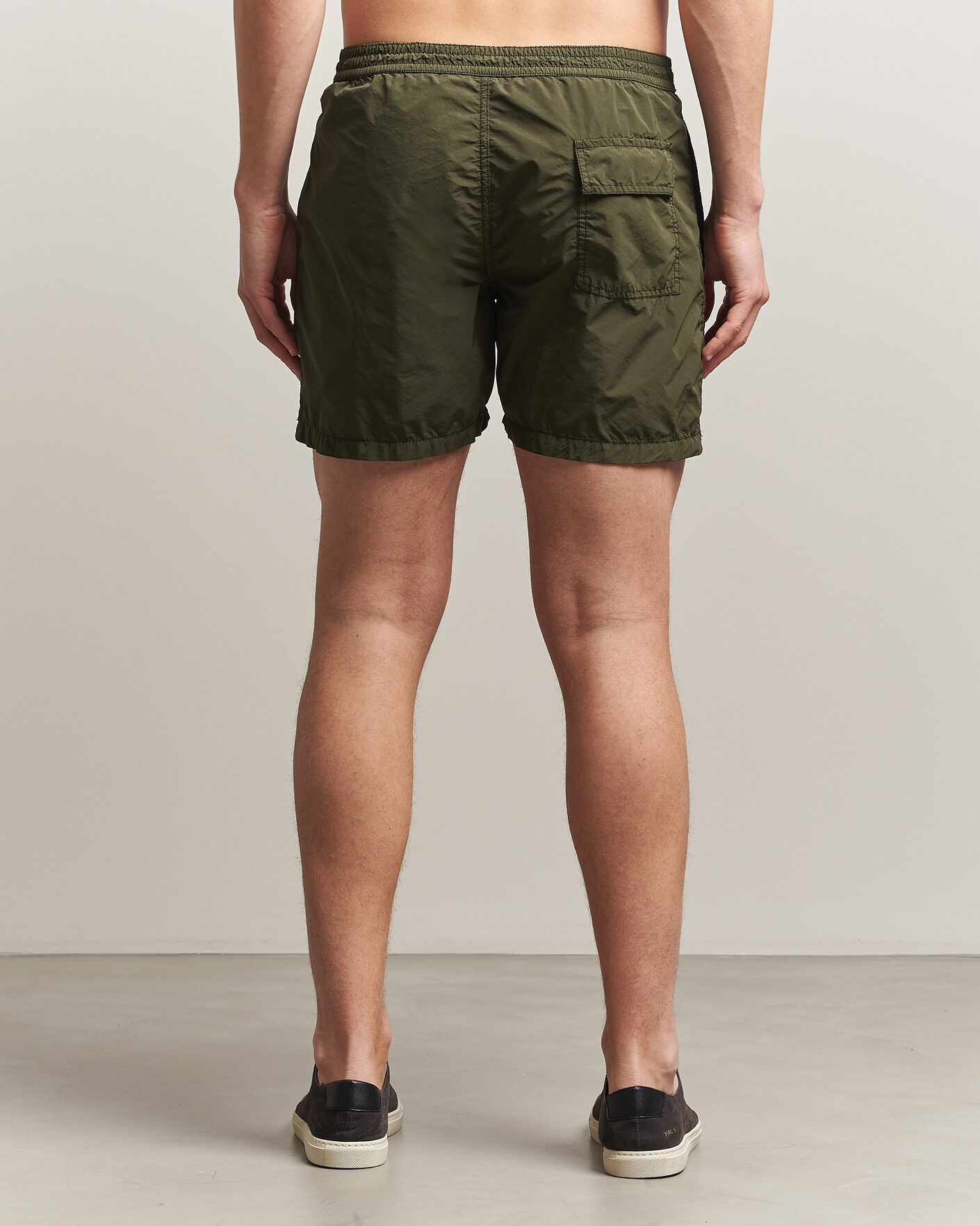 Homme | Maillots De Bain | Aspesi | Caprese Nylon Swim Trunks Military