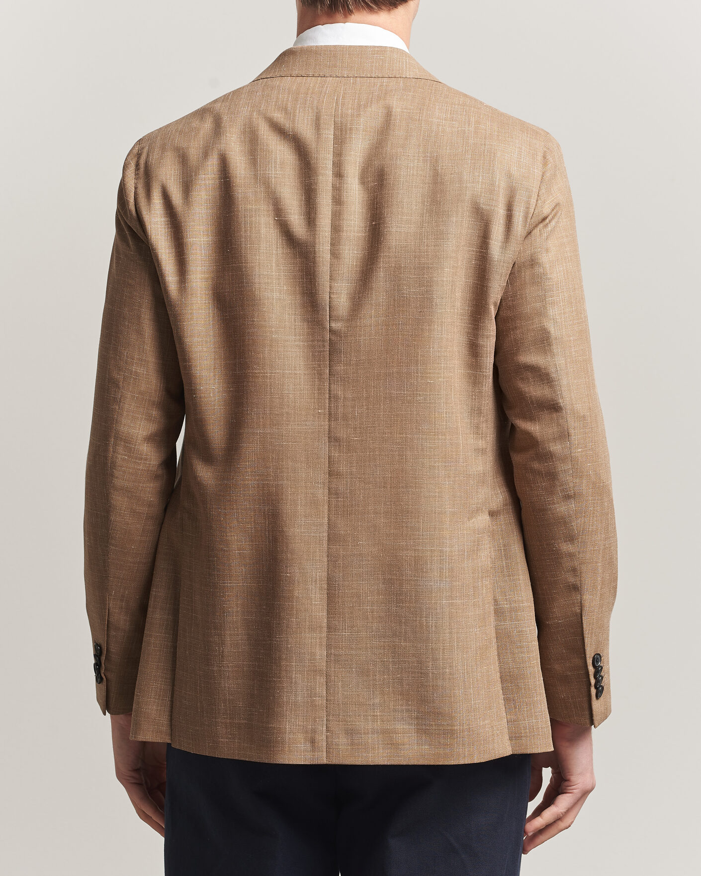 Homme | Blazers | Caruso | Aida Wool/Silk Blazer Brown
