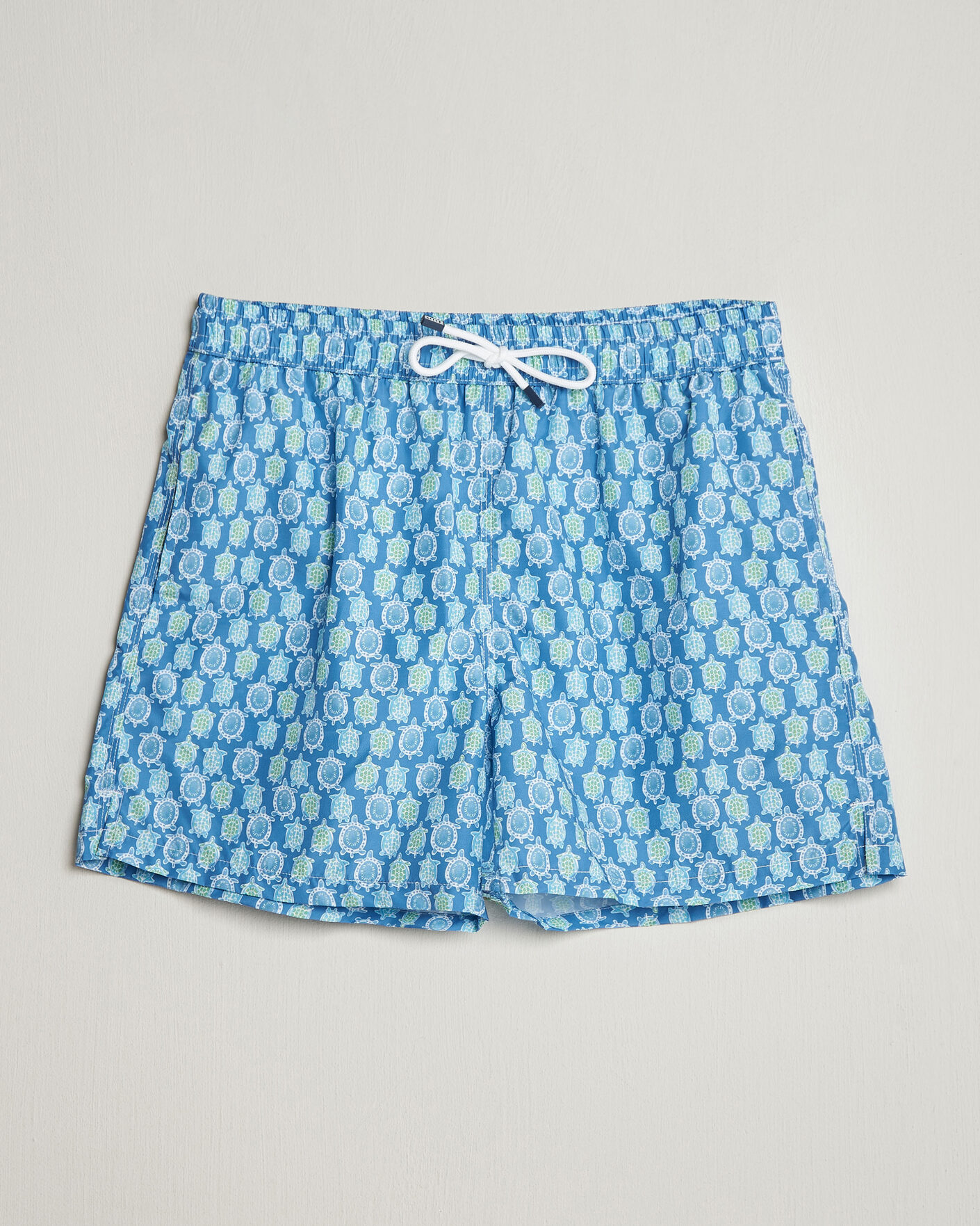 Homme | Maillots De Bain | Fedeli | Madeira Swim Trunk Blue Turtles