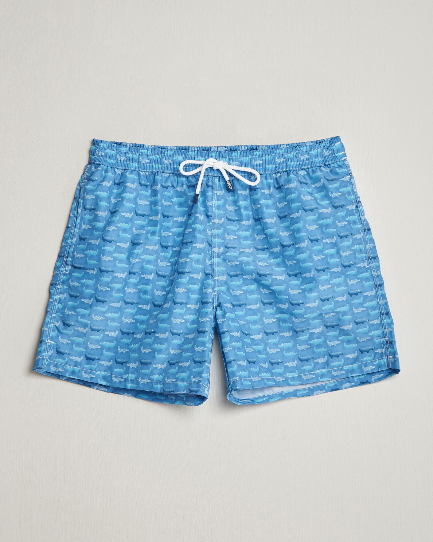 Homme | Maillots De Bain | Fedeli | Madeira Swim Trunk Blue Crocs