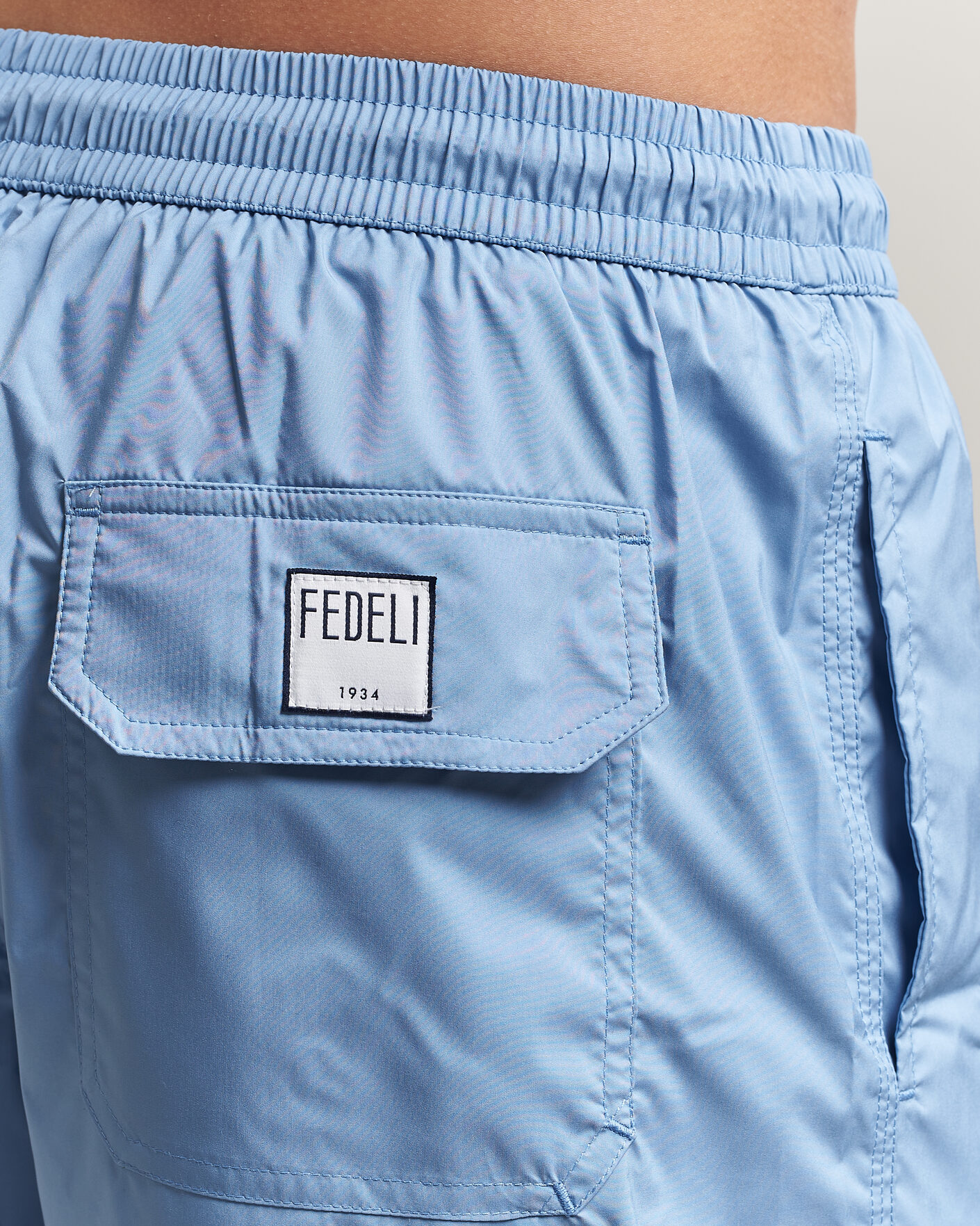 Homme | Maillots De Bain | Fedeli | Madeira Swim Trunk Light Blue
