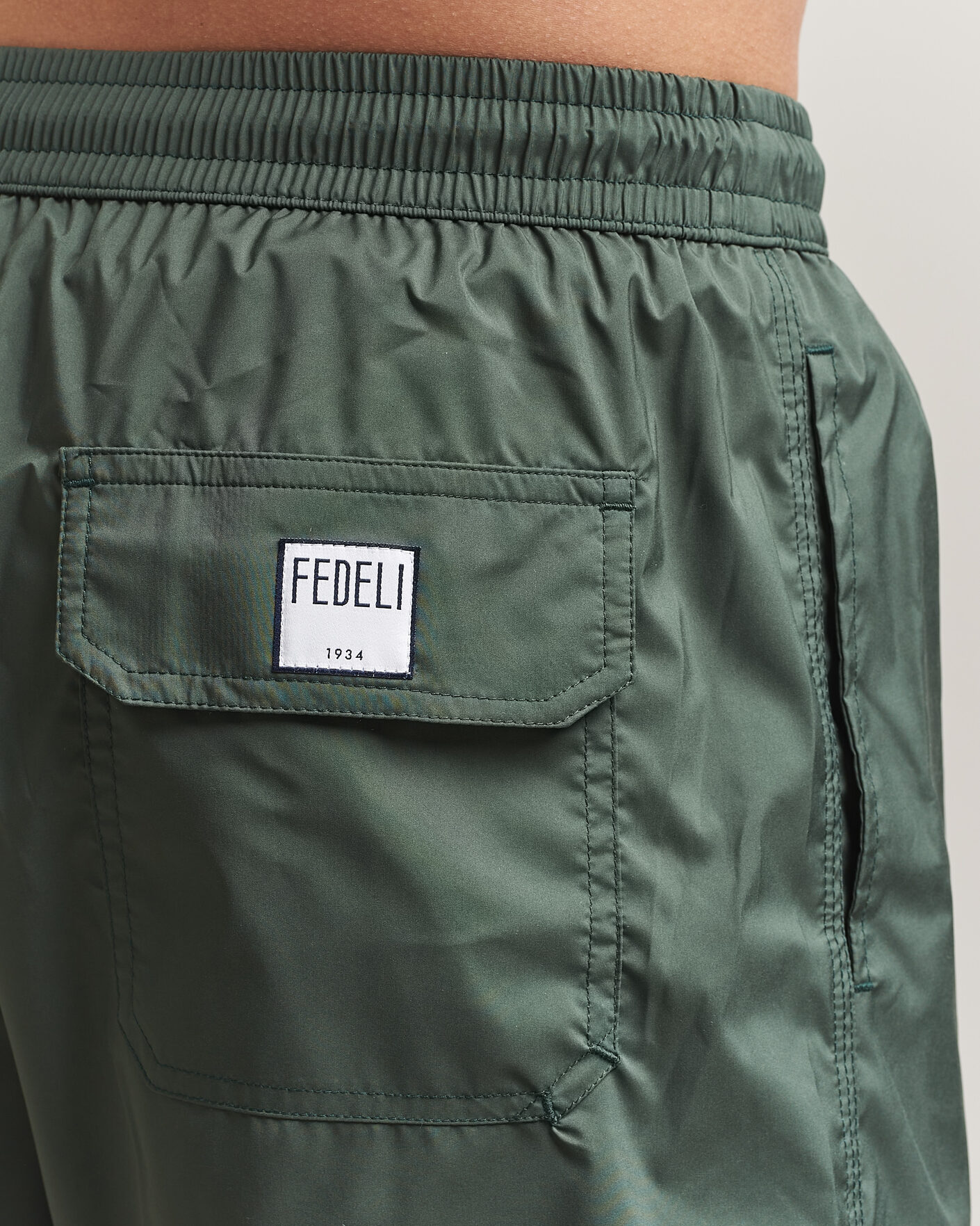Homme | Maillots De Bain | Fedeli | Madeira Swim Trunk Dark Green
