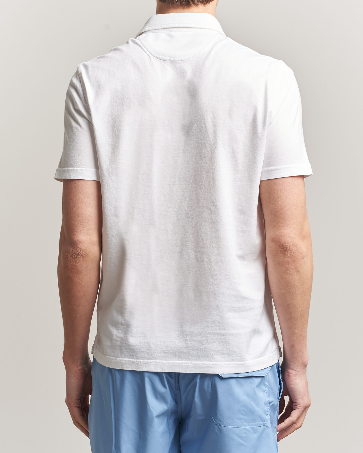 Homme | Polos | Fedeli | Zero Organic Cotton Polo White