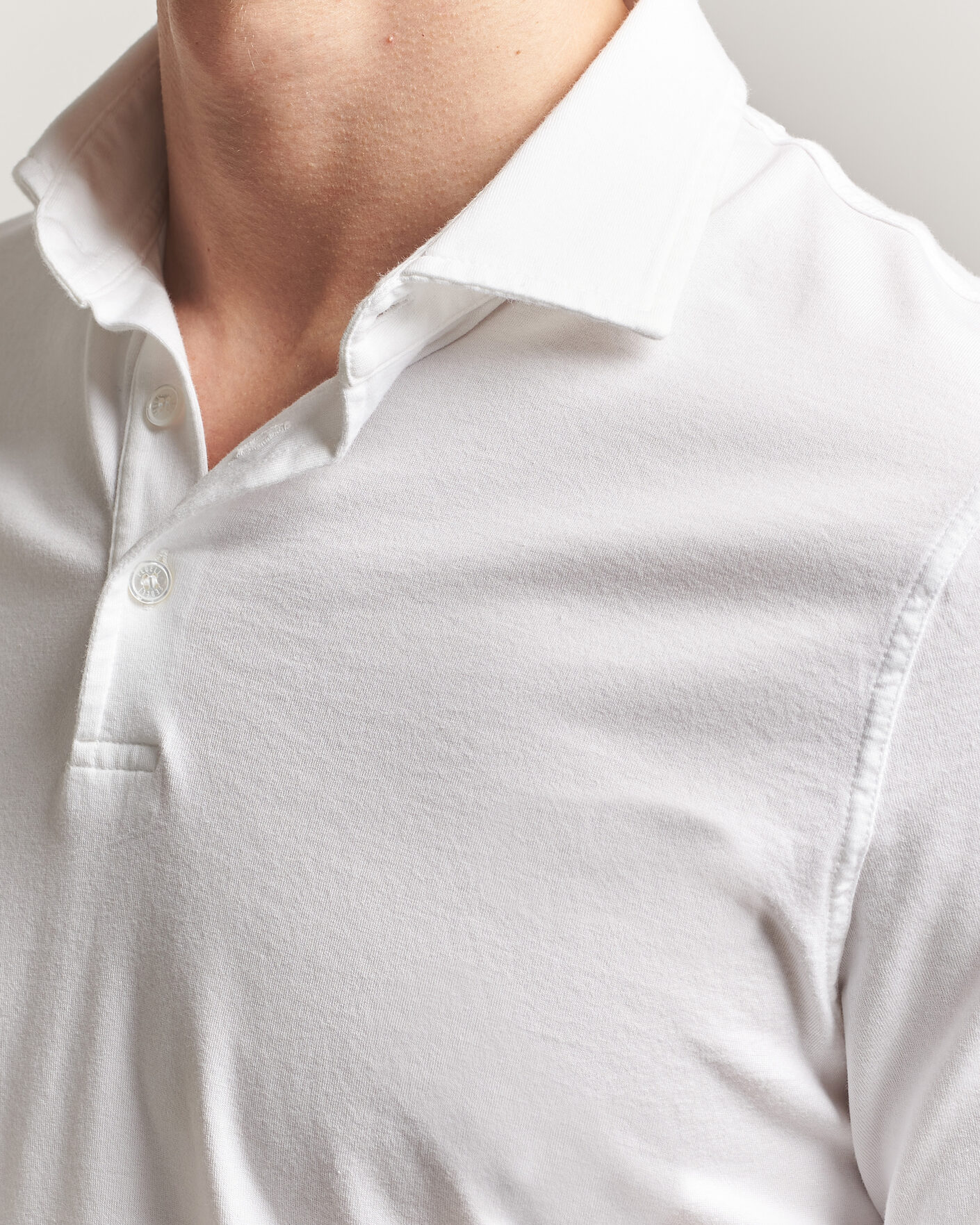 Homme | Polos | Fedeli | Zero Organic Cotton Polo White