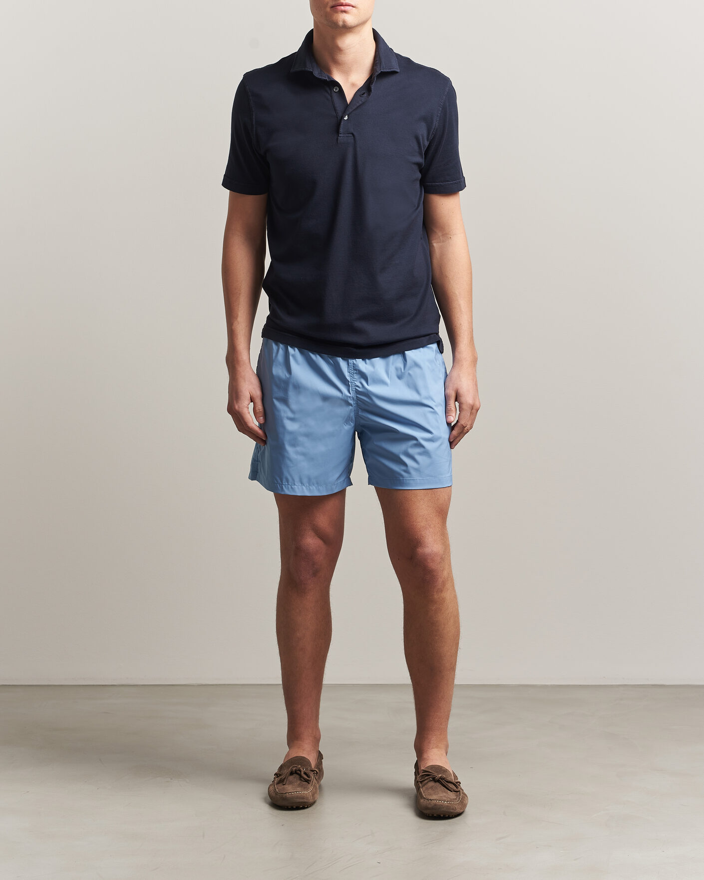 Homme | Polos | Fedeli | Zero Organic Cotton Polo Navy