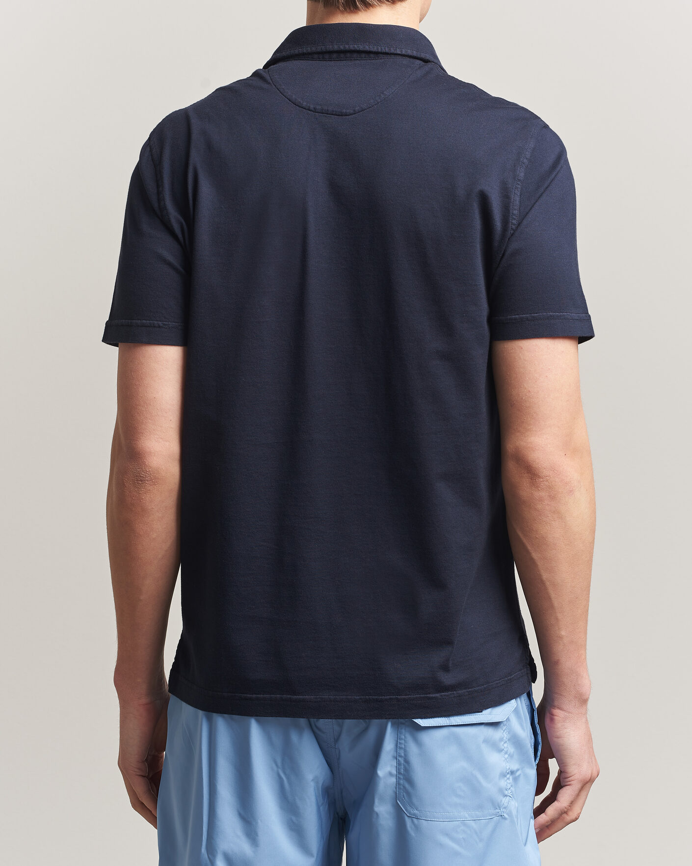 Homme | Polos | Fedeli | Zero Organic Cotton Polo Navy