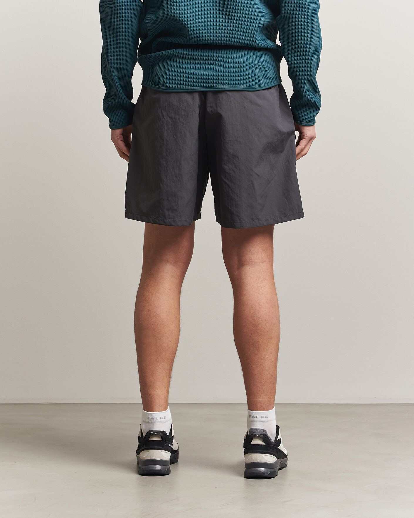 Homme | Shorts | Goldwin | Nylon Shorts Deep Charcoal