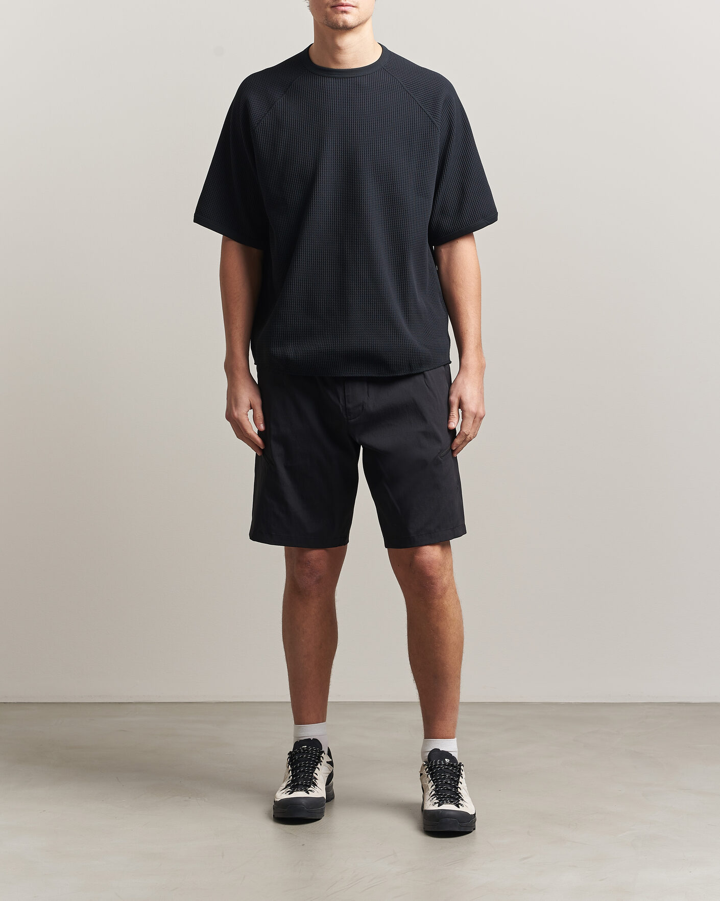 Homme | Shorts | Goldwin | Cordura Stretch Ventilating Shorts Black