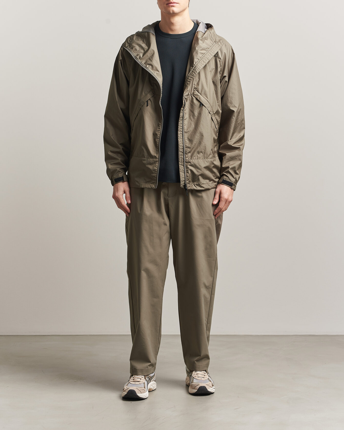 Homme | Manteaux Et Vestes | Goldwin | Rip Stop Hooded Jacket Sand