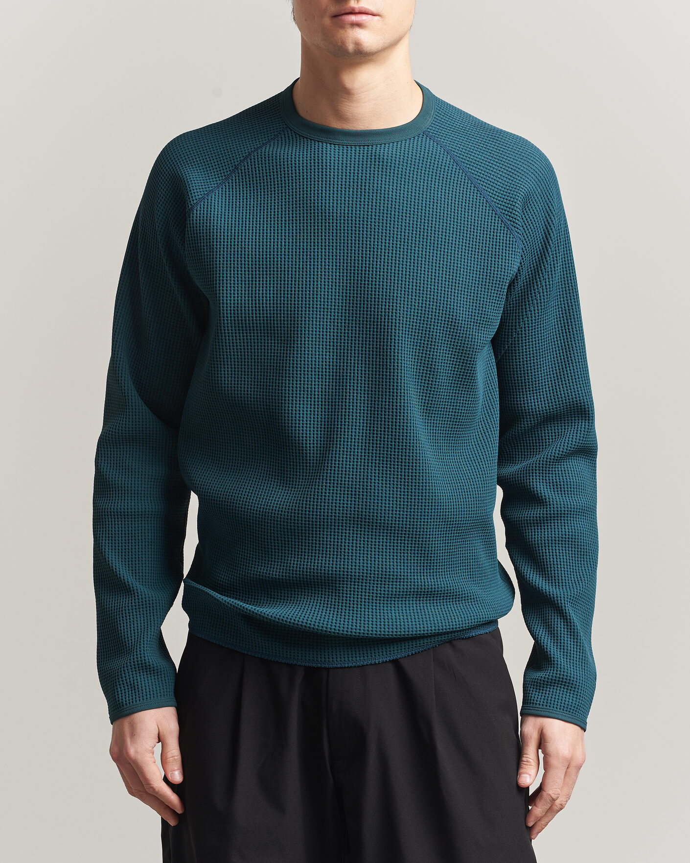 Homme | T-shirts | Goldwin | WF Light Long Sleeve T-Shirt Kokiran Green