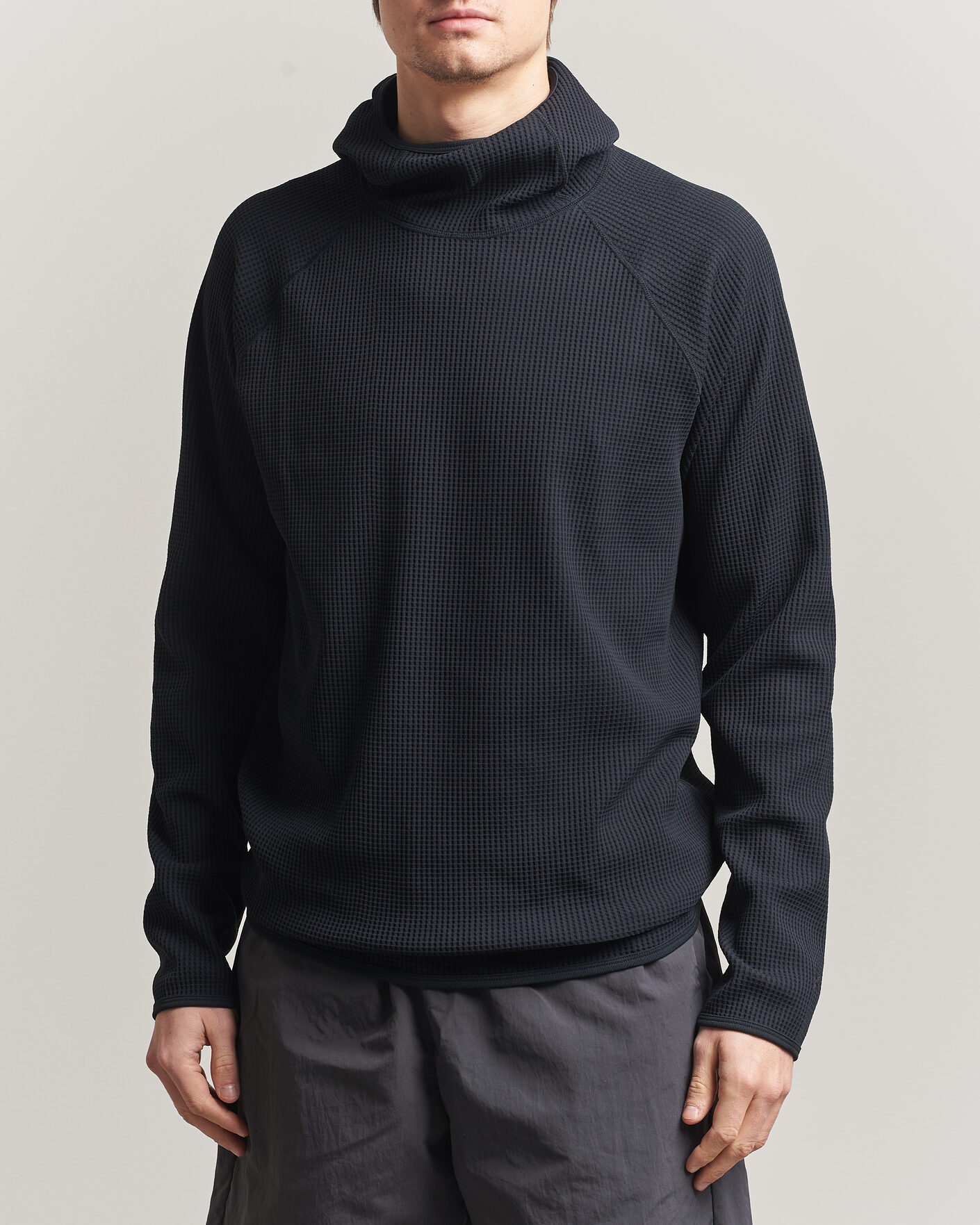 Homme | Pulls Et Tricots | Goldwin | WF Light Long Sleeve Hoodie Black