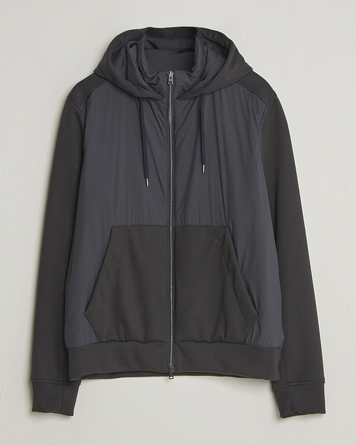 Homme | Manteaux Et Vestes | Herno | Hooded Hybrid Jacket Navy