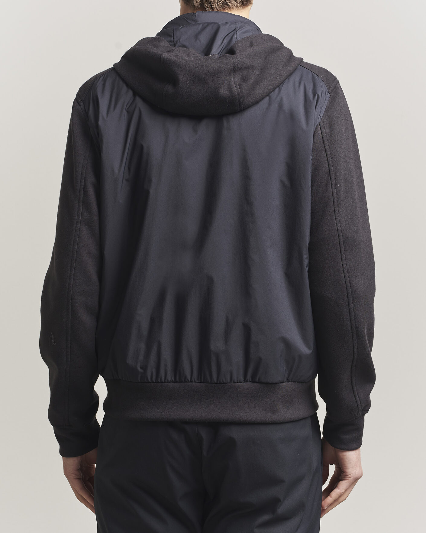 Homme | Manteaux Et Vestes | Herno | Hooded Hybrid Jacket Navy