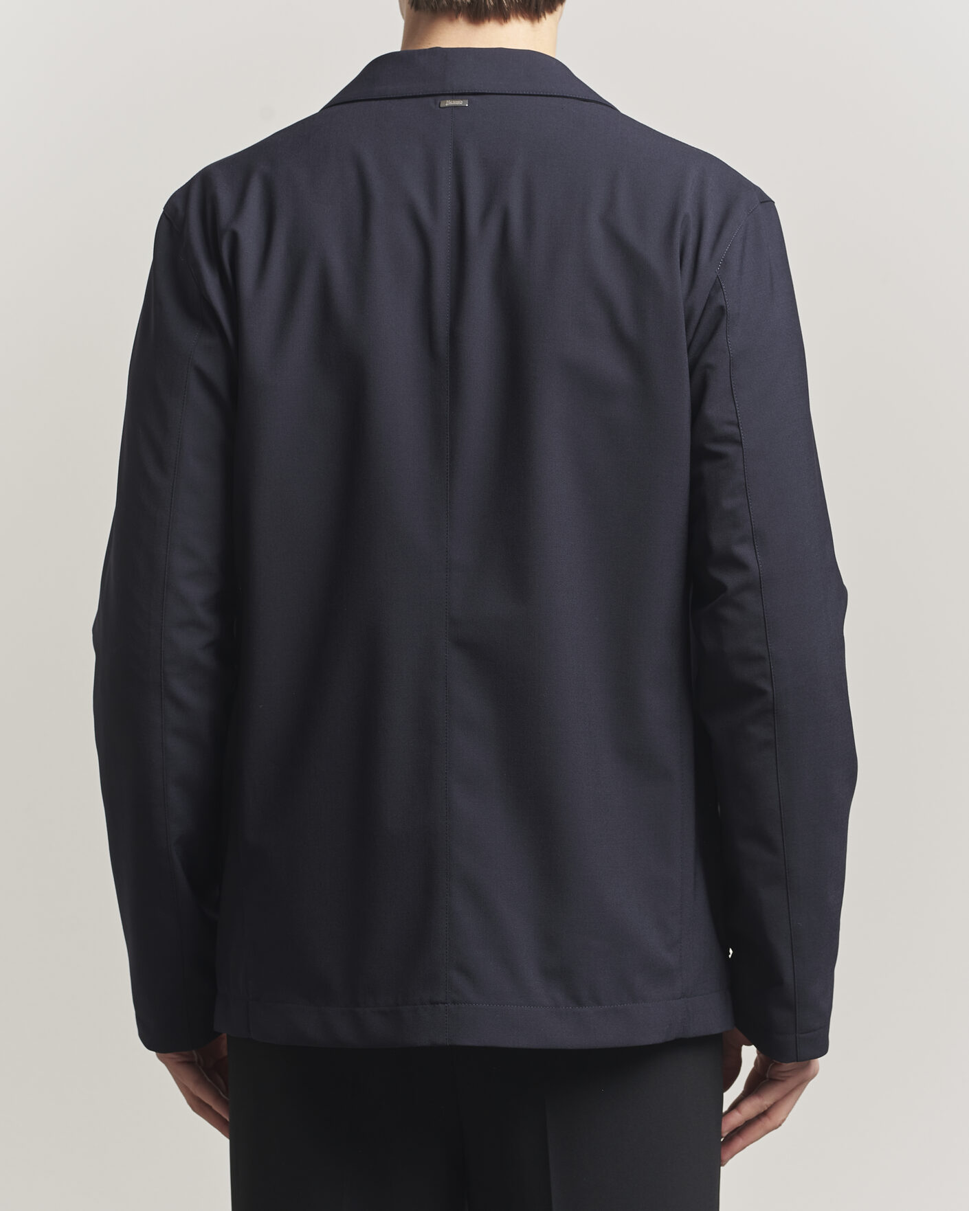 Homme | Manteaux Et Vestes | Herno | Travel Wool Chore Jacket Navy