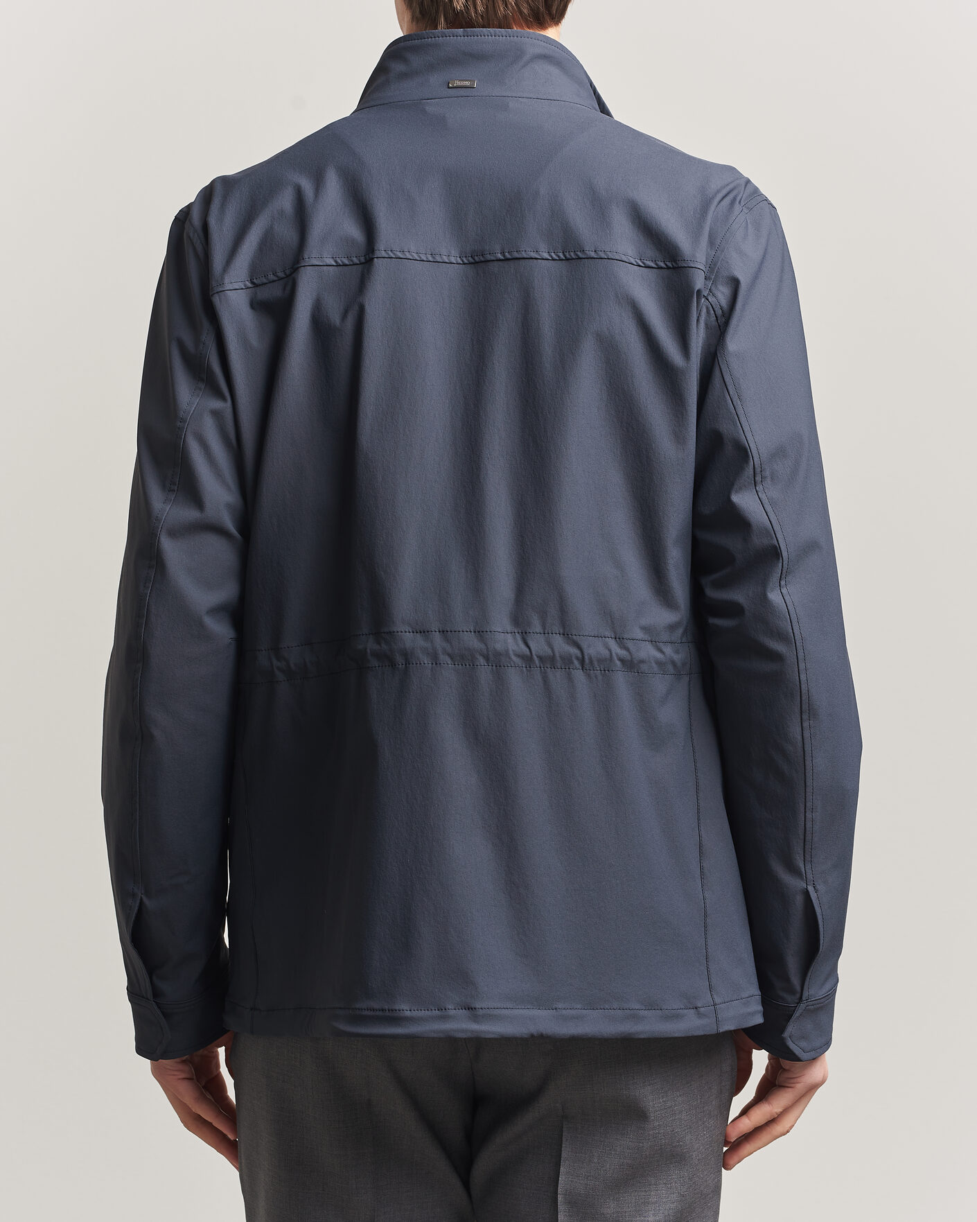 Homme | Manteaux Et Vestes | Herno | Soft Nylon Field Jacket Navy