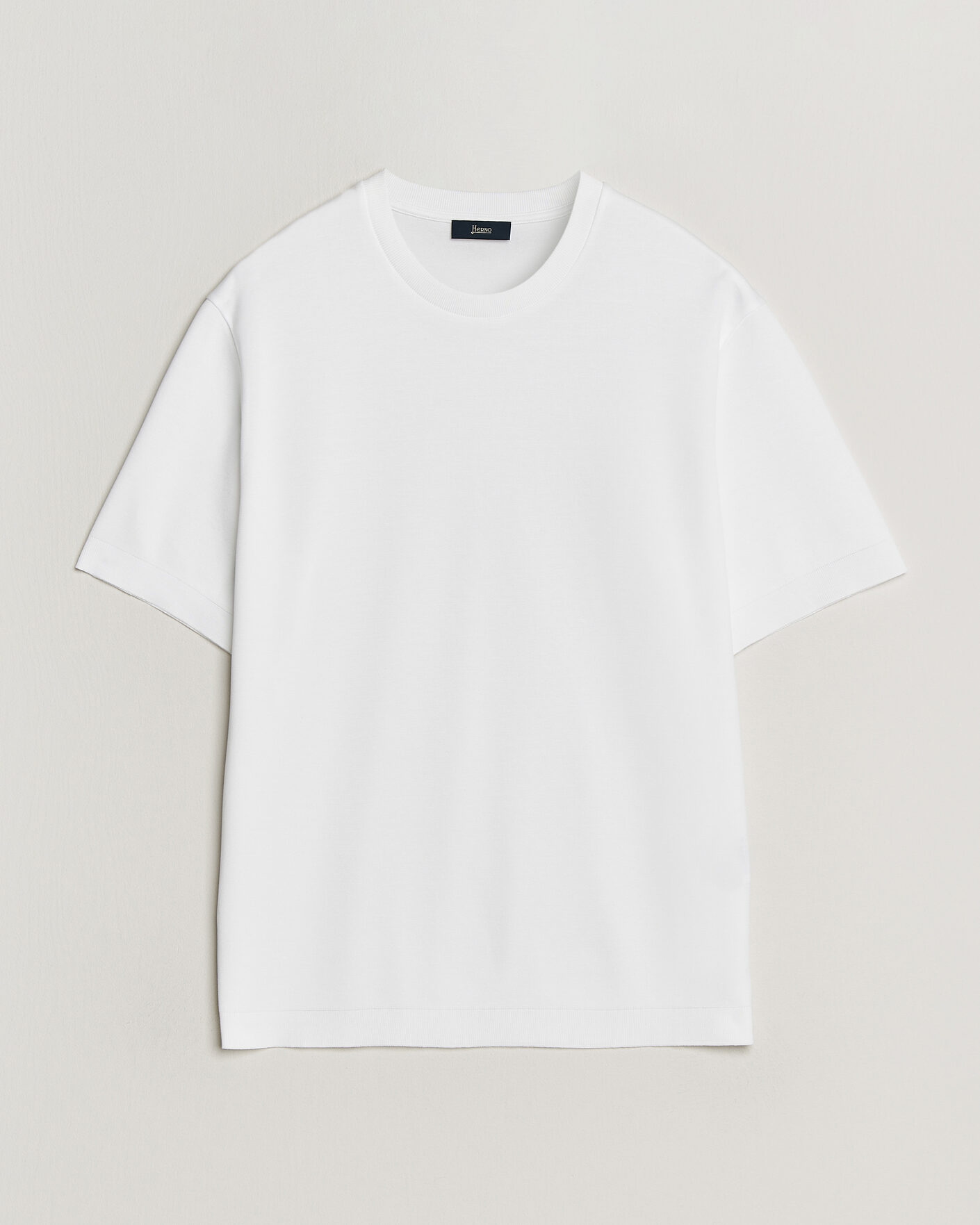 Homme | T-shirts | Herno | Micro Piquet T-Shirt White
