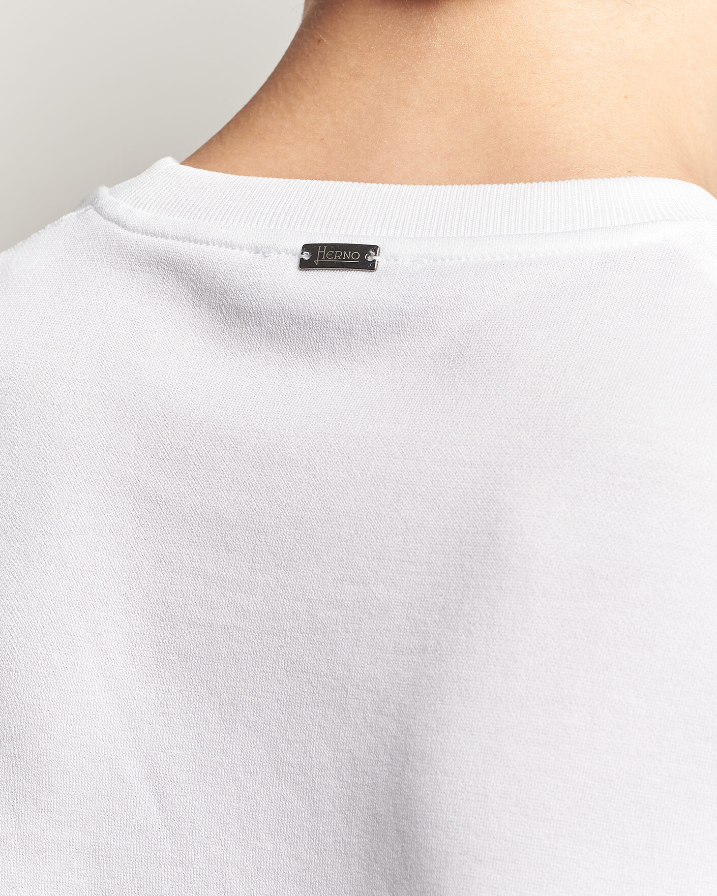 Homme | T-shirts | Herno | Micro Piquet T-Shirt White