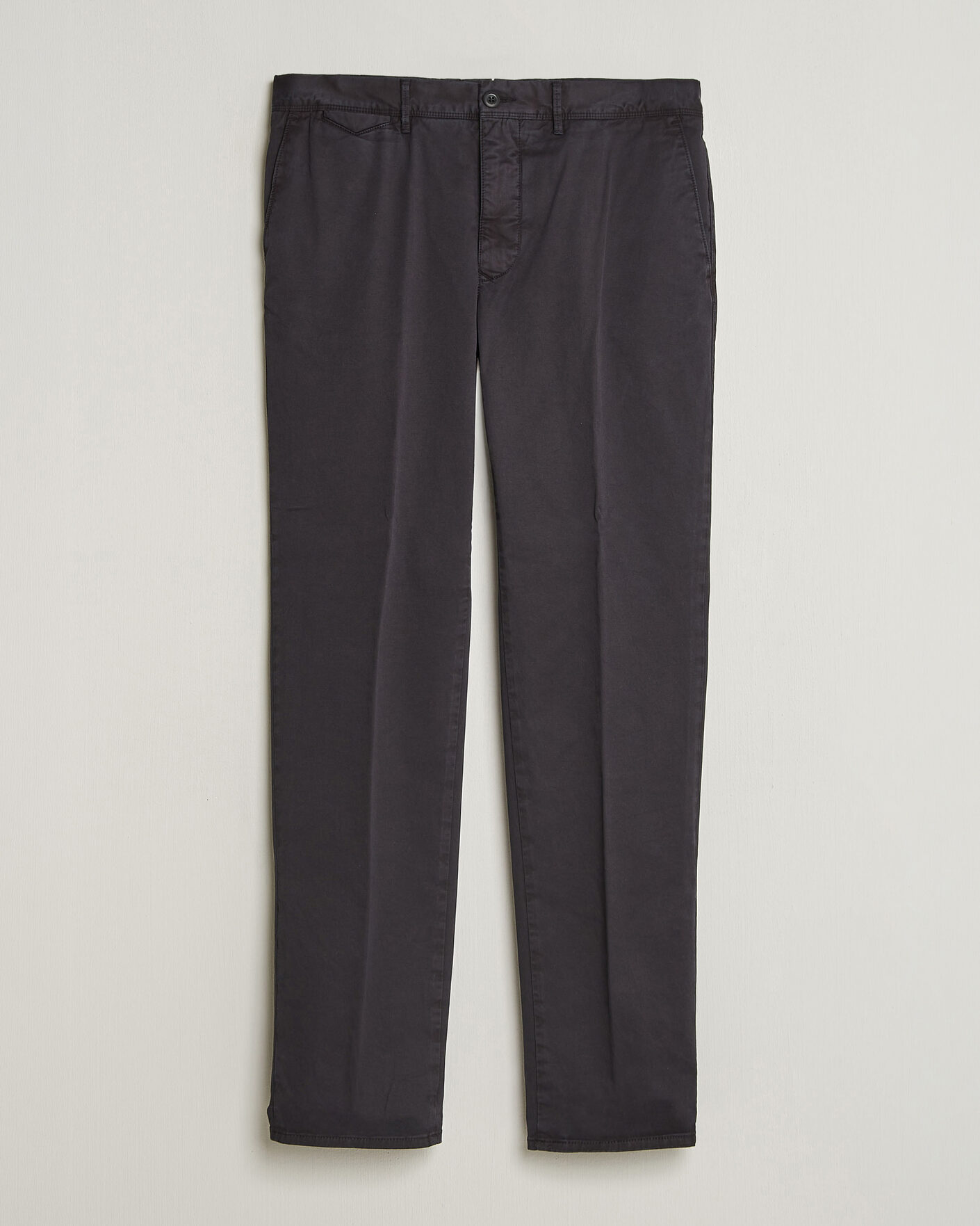 Homme | Pantalons | Incotex | Regular Fit Garment Dyed Slacks Navy