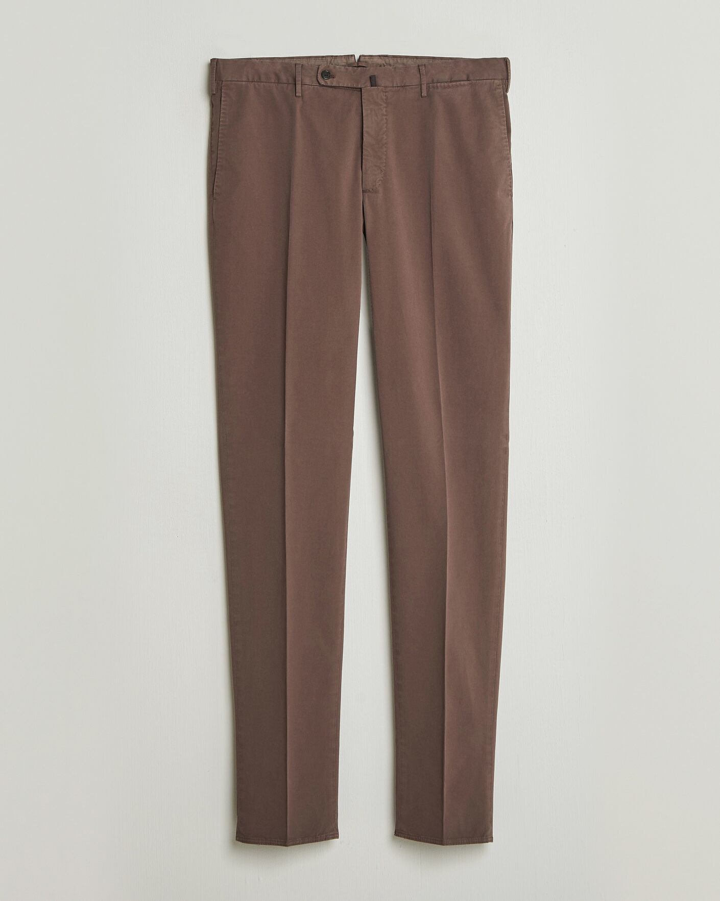 Homme | Pantalons | Incotex | Regular Fit Comfort Chinos Dark Brown