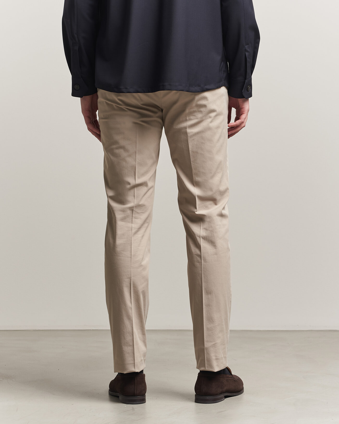 Homme | Pantalons | Incotex | Regular Fit Comfort Chinos Sand