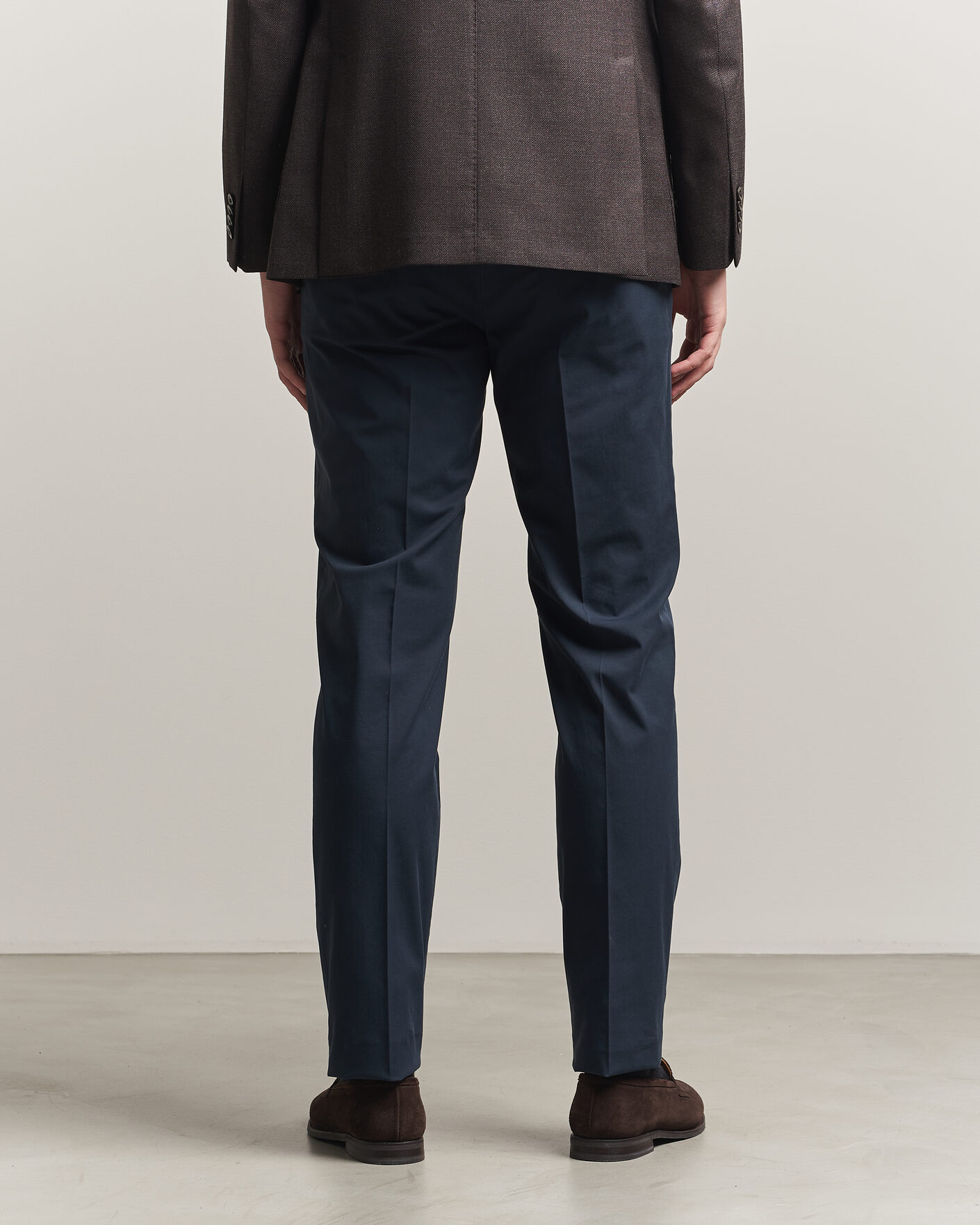 Homme | Pantalons | Incotex | Regular Fit Comfort Chinos Navy