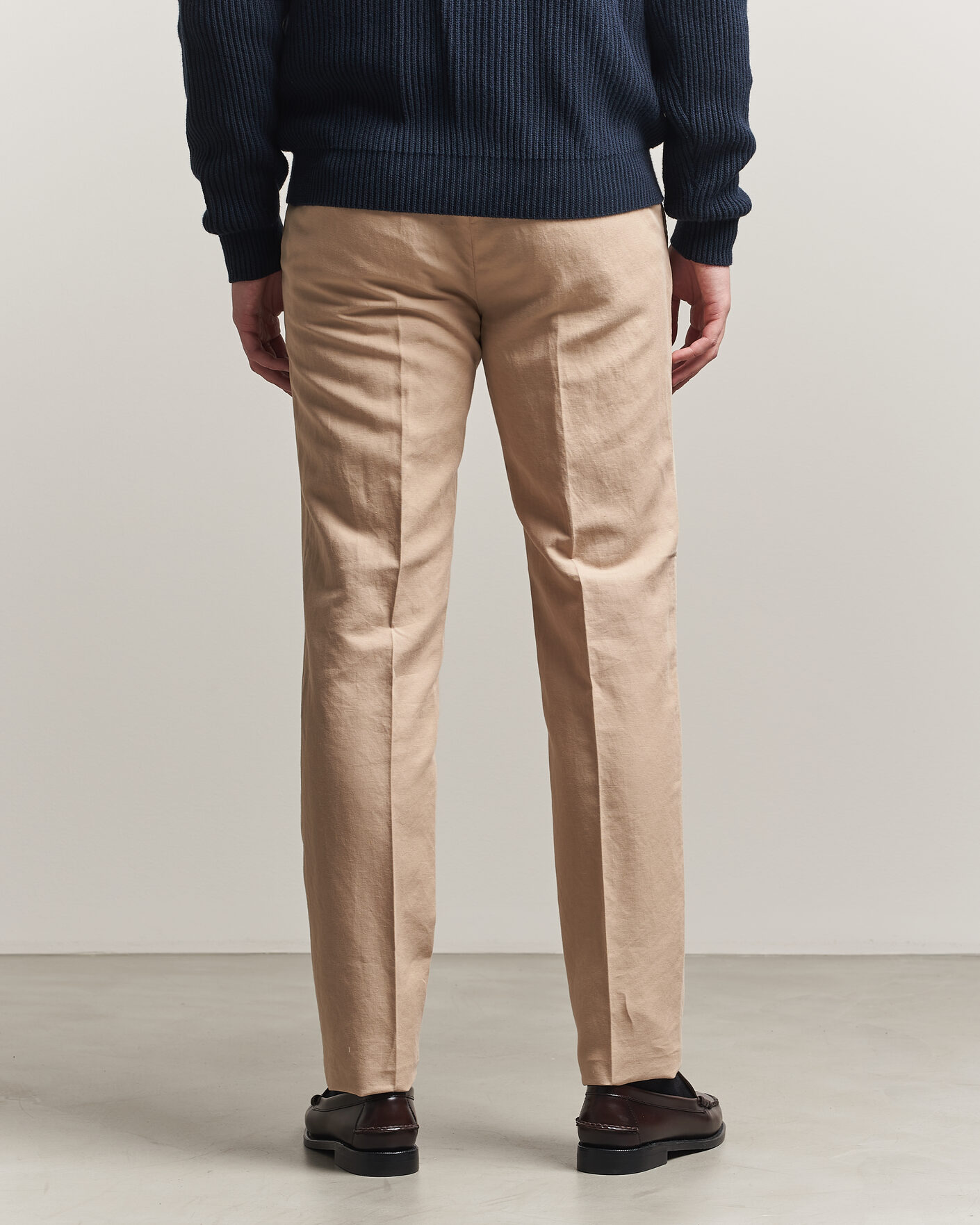 Homme | Pantalons | Incotex | Regular Fit Chinolino Trousers Beige