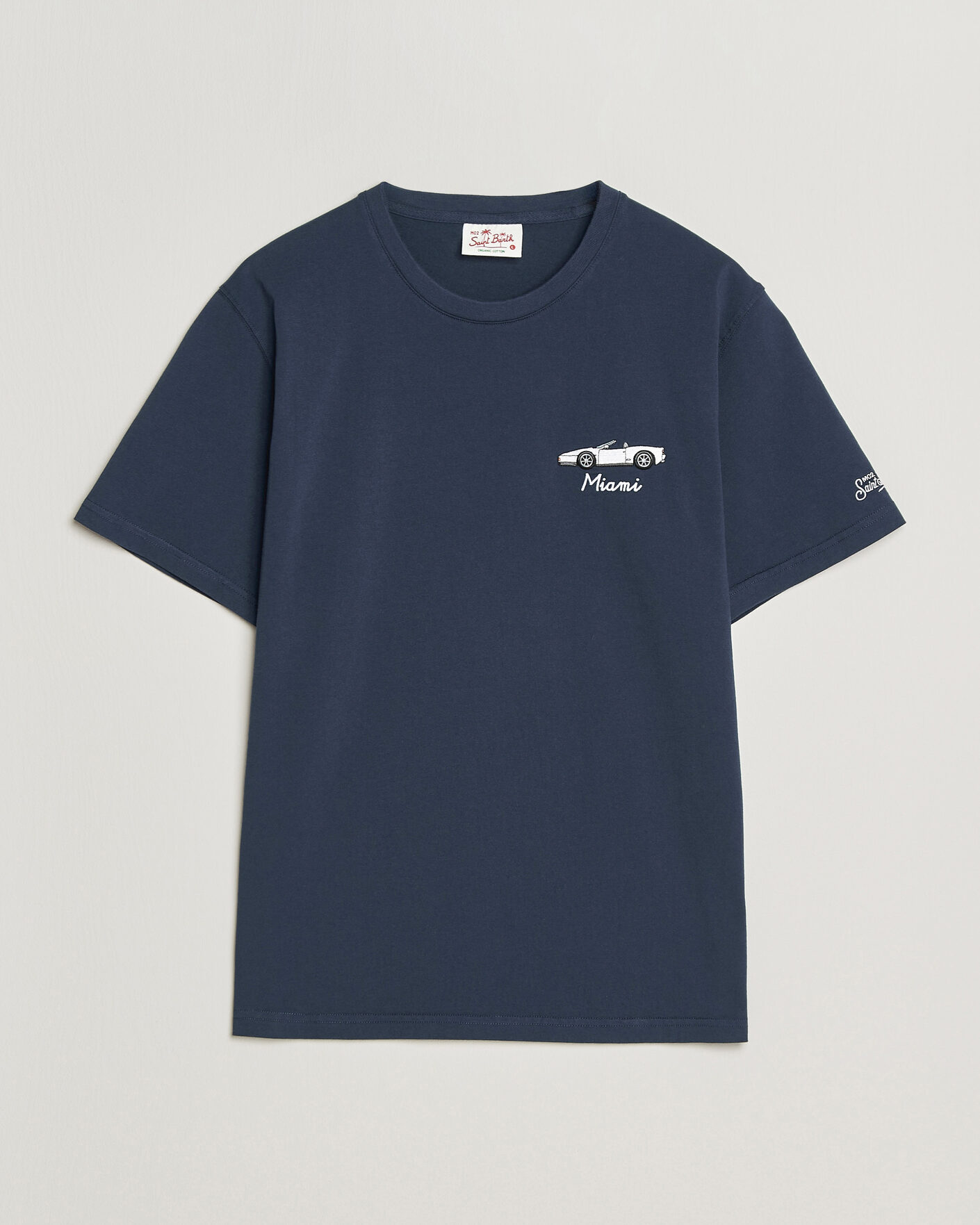 Homme | T-shirts | MC2 Saint Barth | Printed Cotton T-Shirt Car Miami
