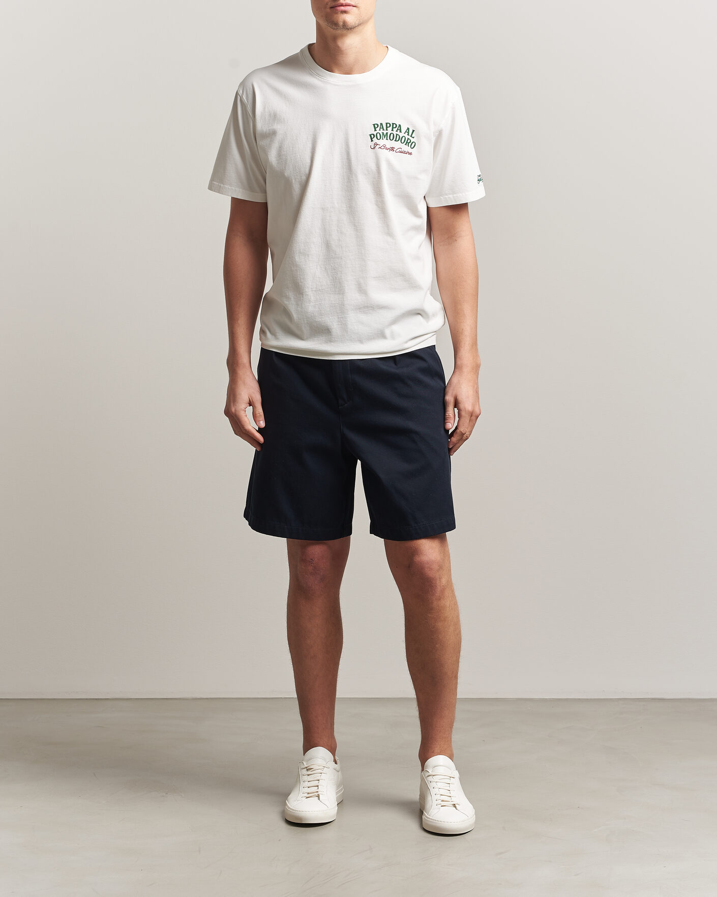 Homme | T-shirts | MC2 Saint Barth | Back Printed Cotton T-Shirt Pappa Pomodoro