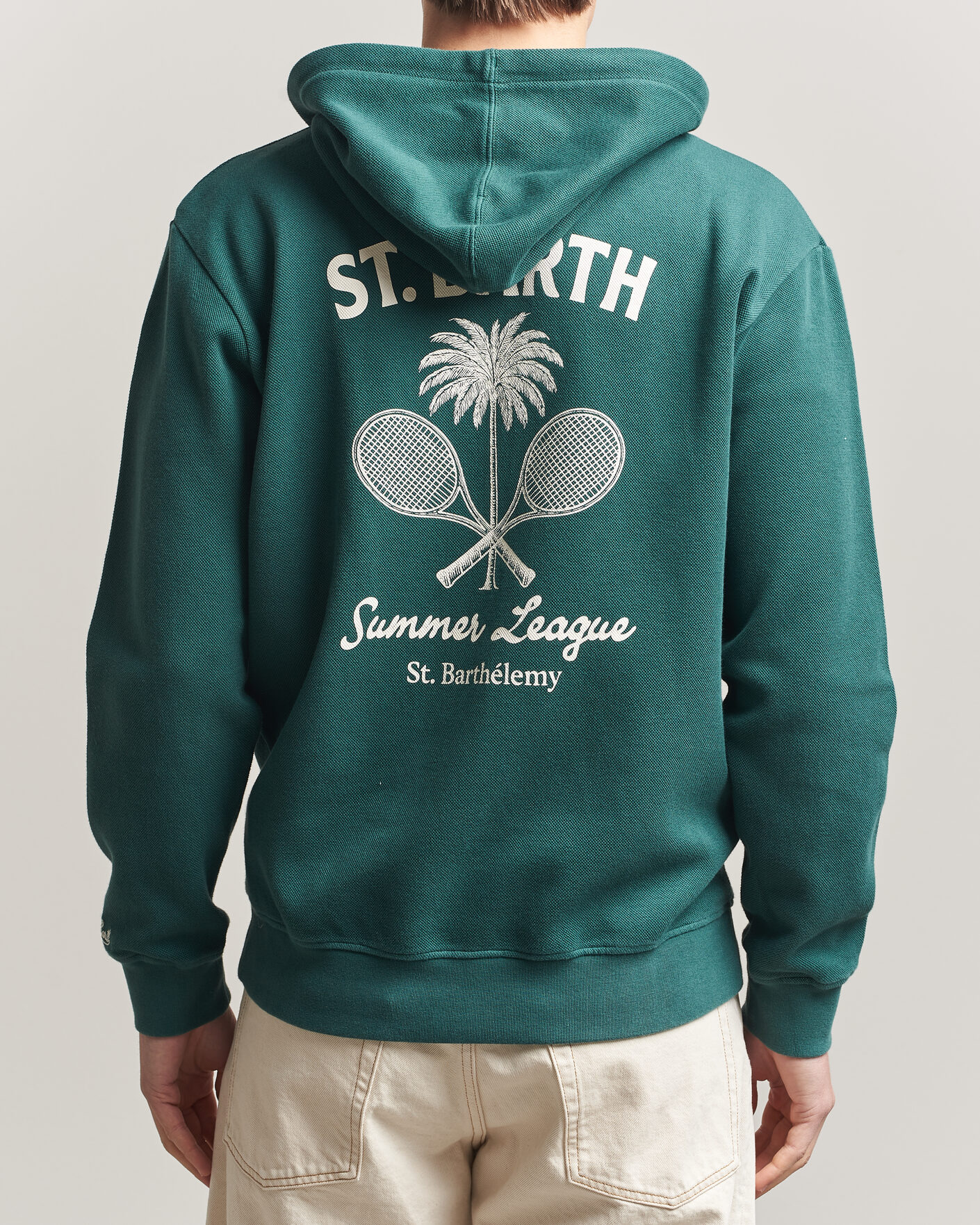 Homme | Pulls Et Tricots | MC2 Saint Barth | Back Printed Hoodie Tennis League