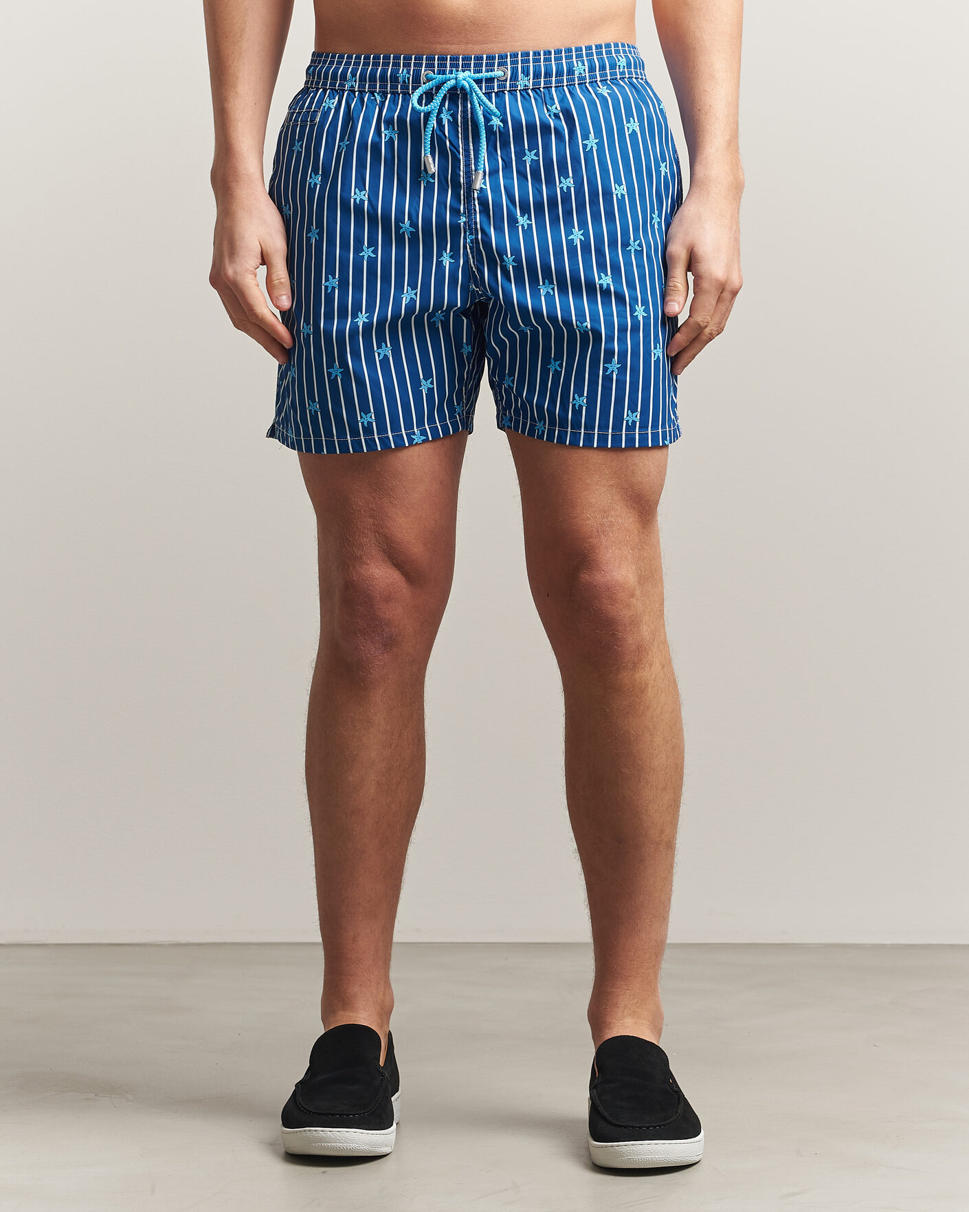 Homme | Maillots De Bain | MC2 Saint Barth | Printed Swim Shorts Blue Starfish