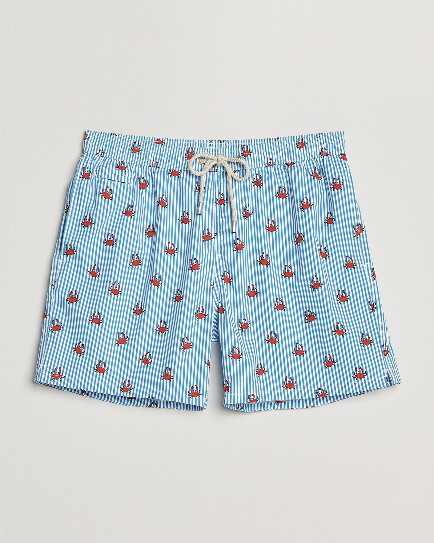 Homme | Maillots De Bain | MC2 Saint Barth | Printed Swim Shorts Blue Crabs