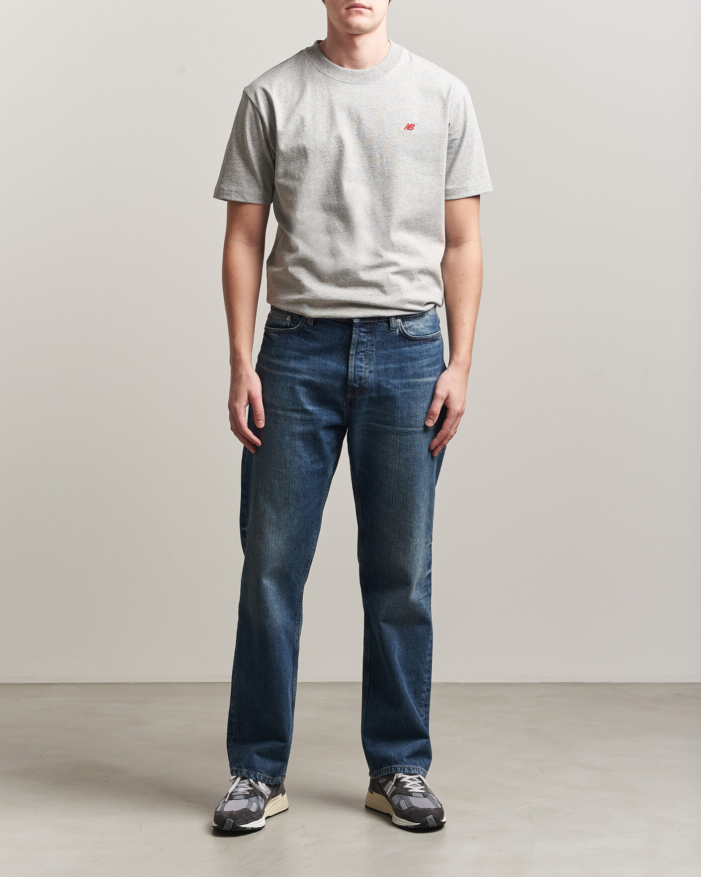 Homme | T-shirts | New Balance Made In US & UK | New Balance Made In USA Core T-Shirt Athletic Grey
