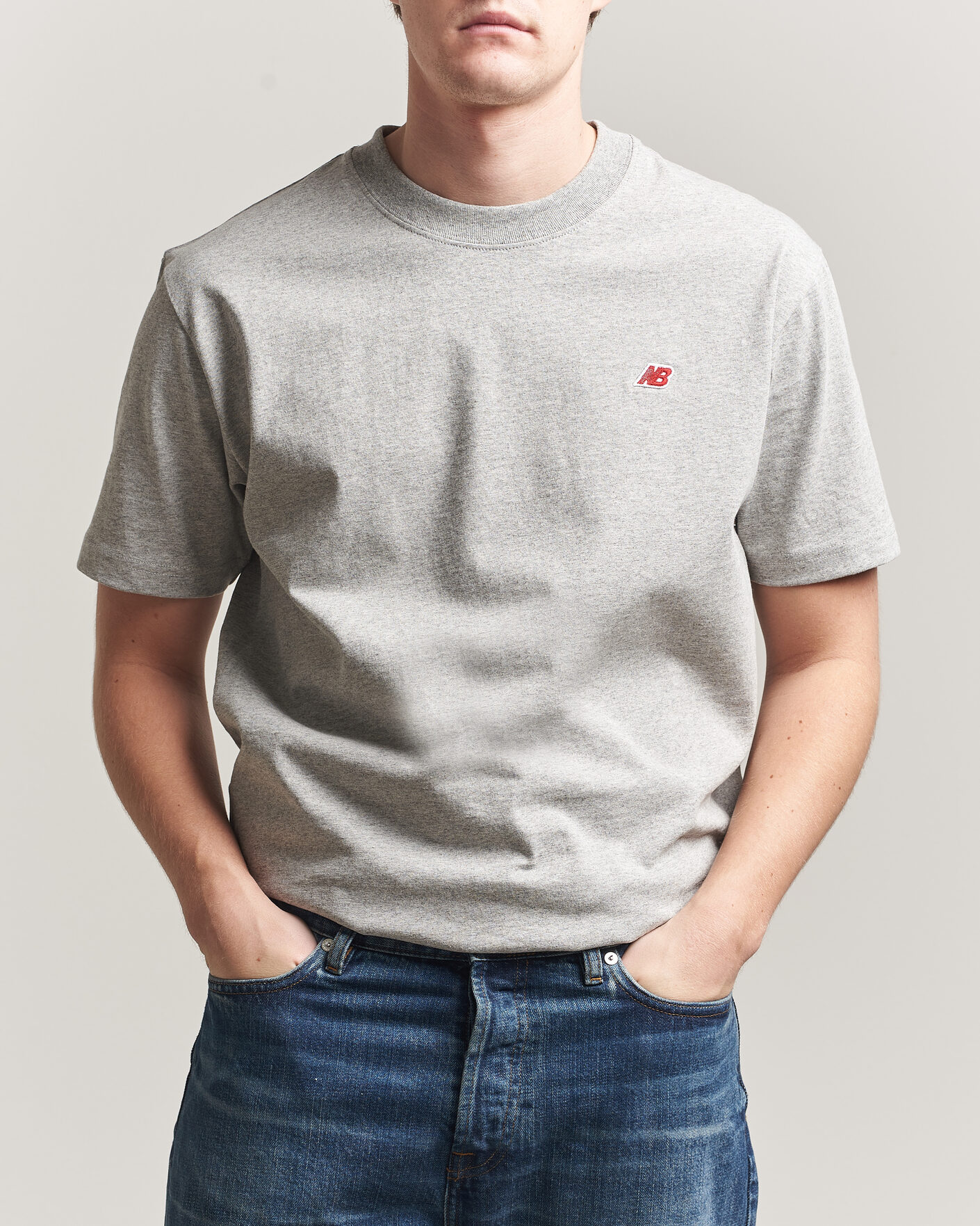 Homme | T-shirts | New Balance | Made In USA Core T-Shirt Athletic Grey
