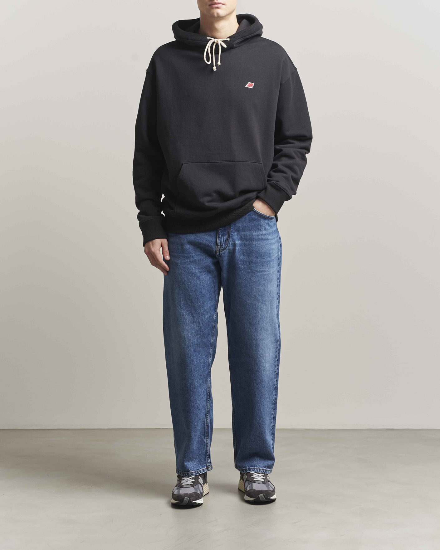 Homme | Pulls Et Tricots | New Balance Made In US & UK | New Balance Made In USA Core Hoodie Black