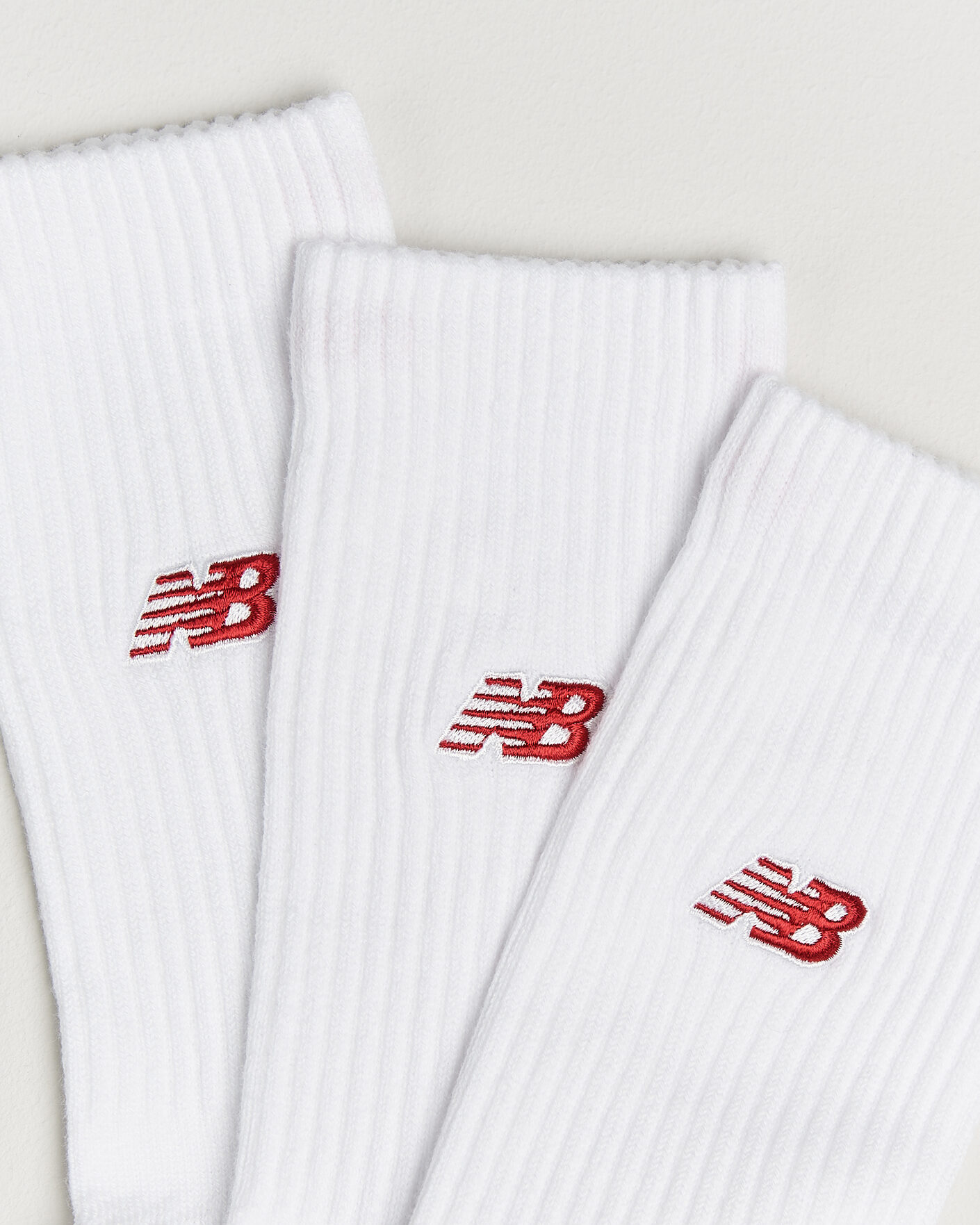 Homme | Sous-Vêtements Et Chaussettes | New Balance | 3-Pack Active Premium Crew Socks White