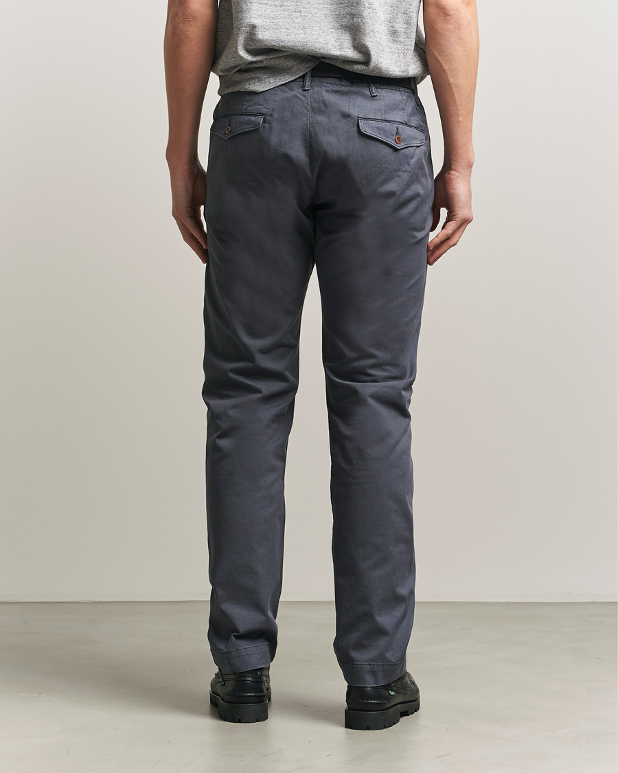 Homme | Pantalons | RRL | Officers Flat Pants Navy