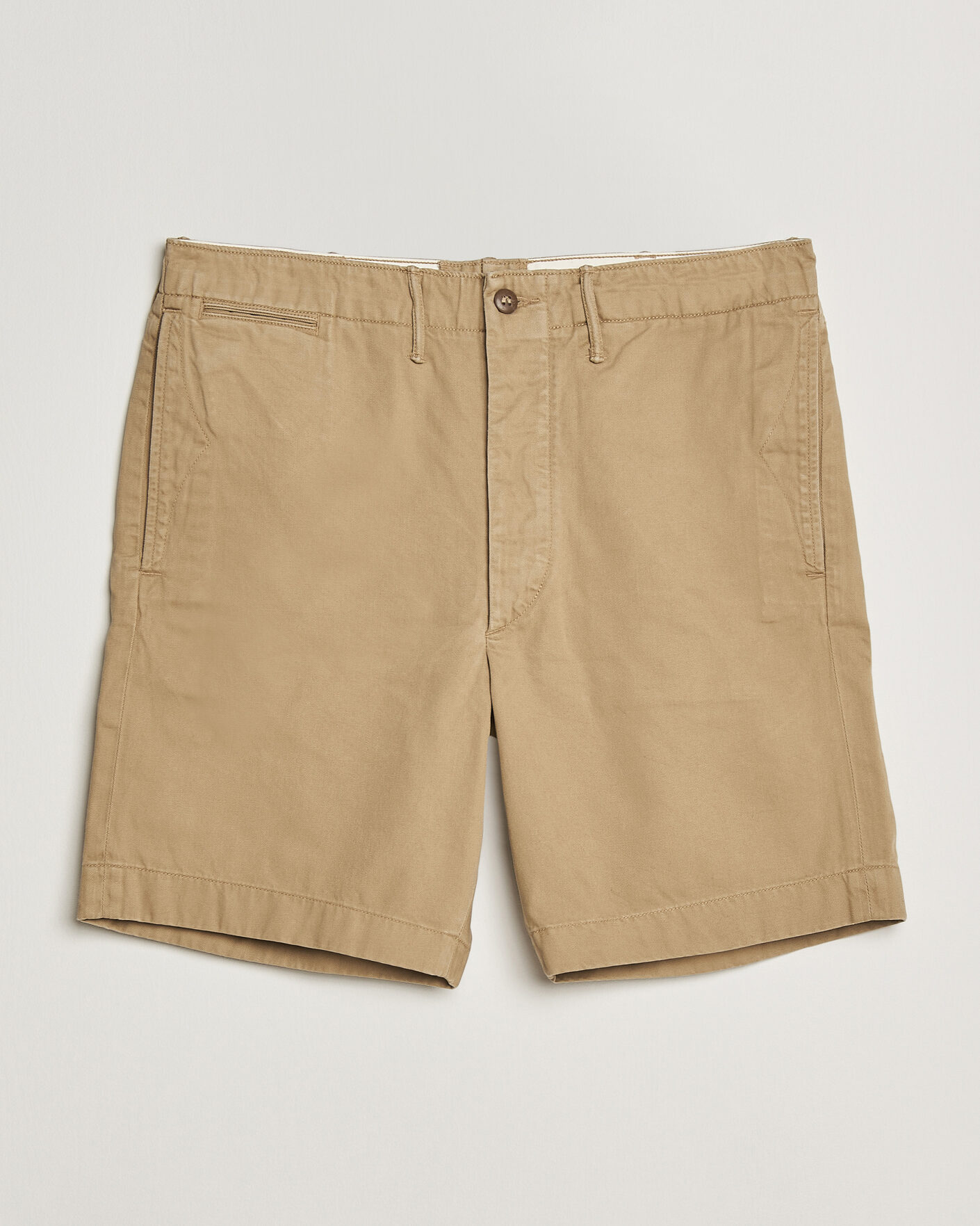 Homme | Shorts | RRL | Officers Flat Shorts New Military Khaki