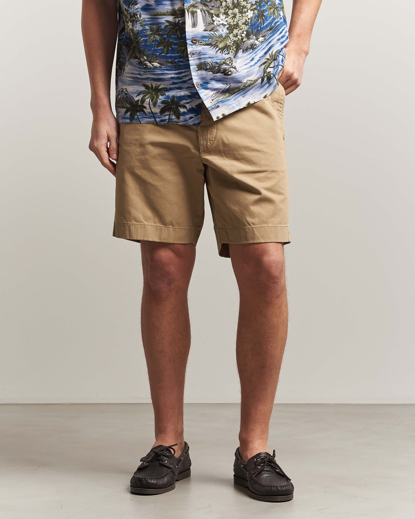 Homme | Shorts | RRL | Officers Flat Shorts New Military Khaki
