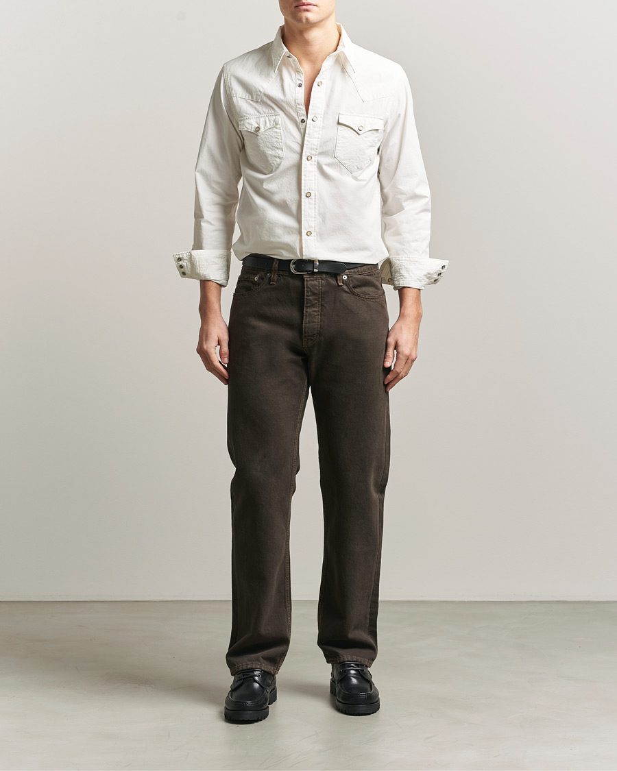 Homme | Chemises | RRL | Buffalo Western Shirt White