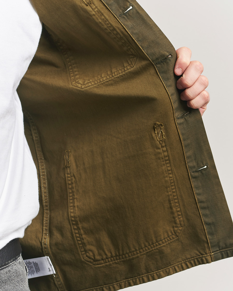 Homme | Chemises | RRL | Asher Overshirt Washed Brown