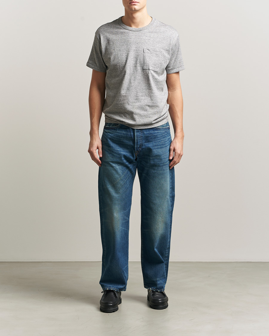 Homme | T-shirts | RRL | 2-Pack Pocket Tee Heather Grey