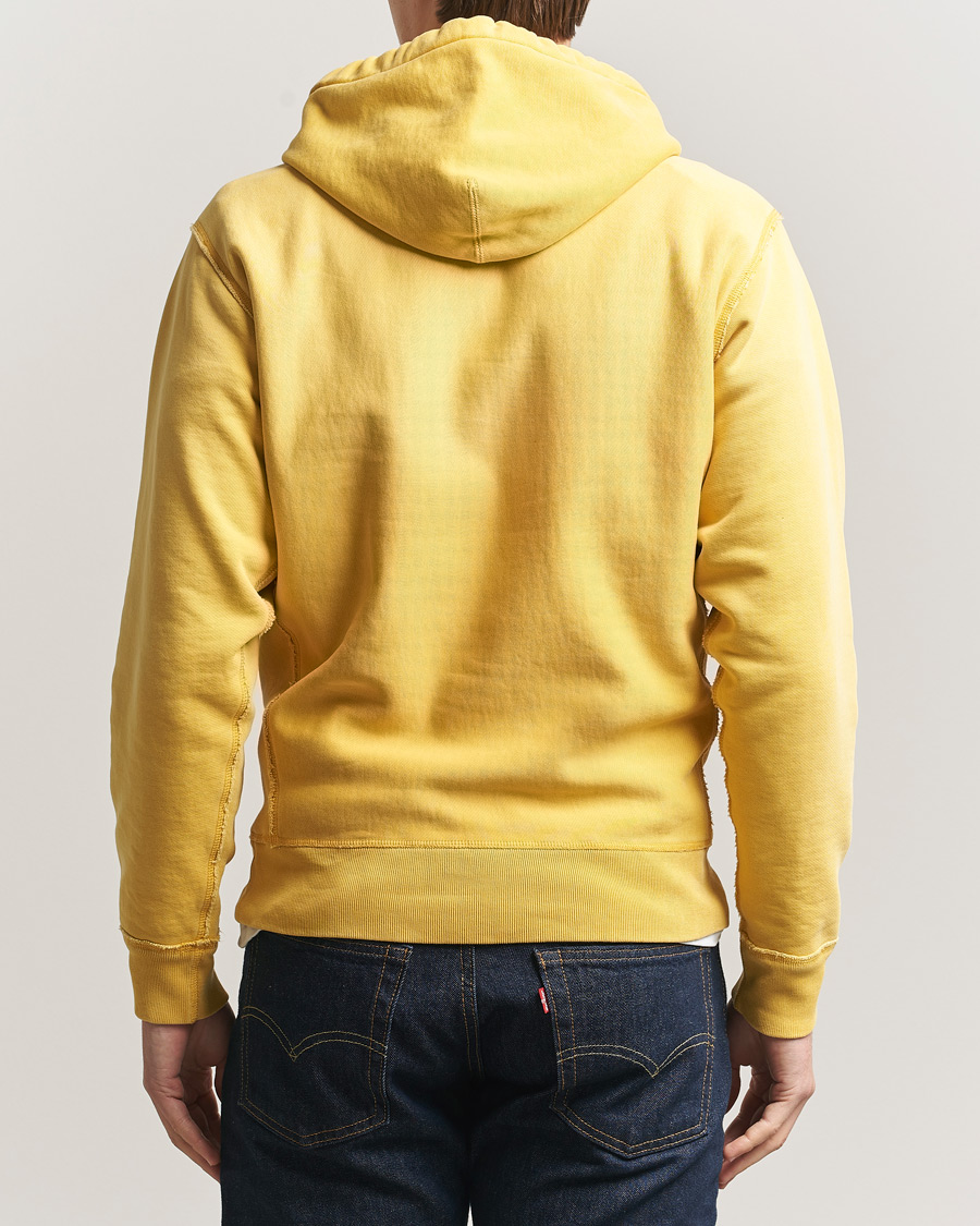 Homme | Pulls Et Tricots | RRL | Hooded Sweatshirt Campus Yellow