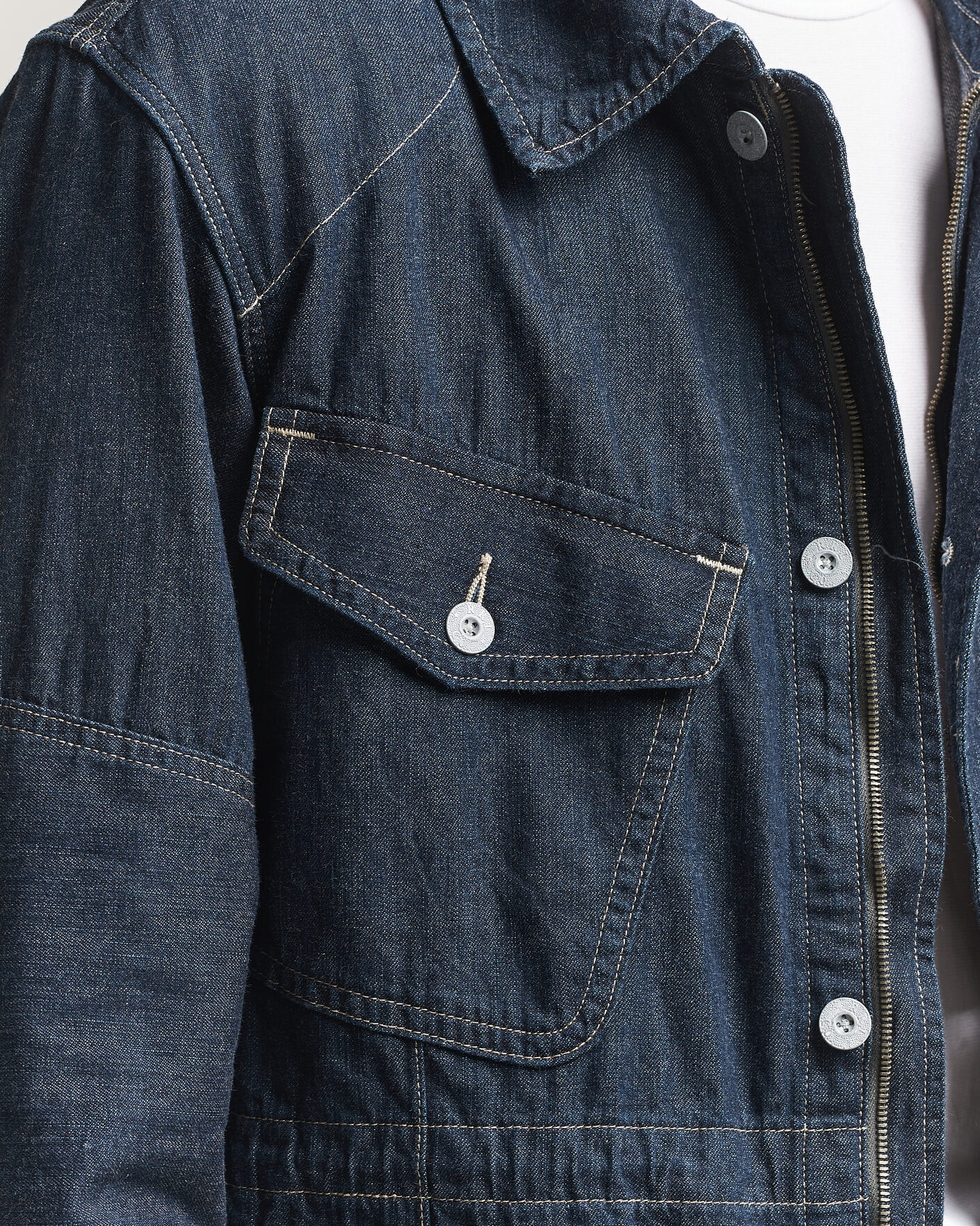 Homme | Manteaux Et Vestes | RRL | Bannerman Denim Field Jacket Medium Wash